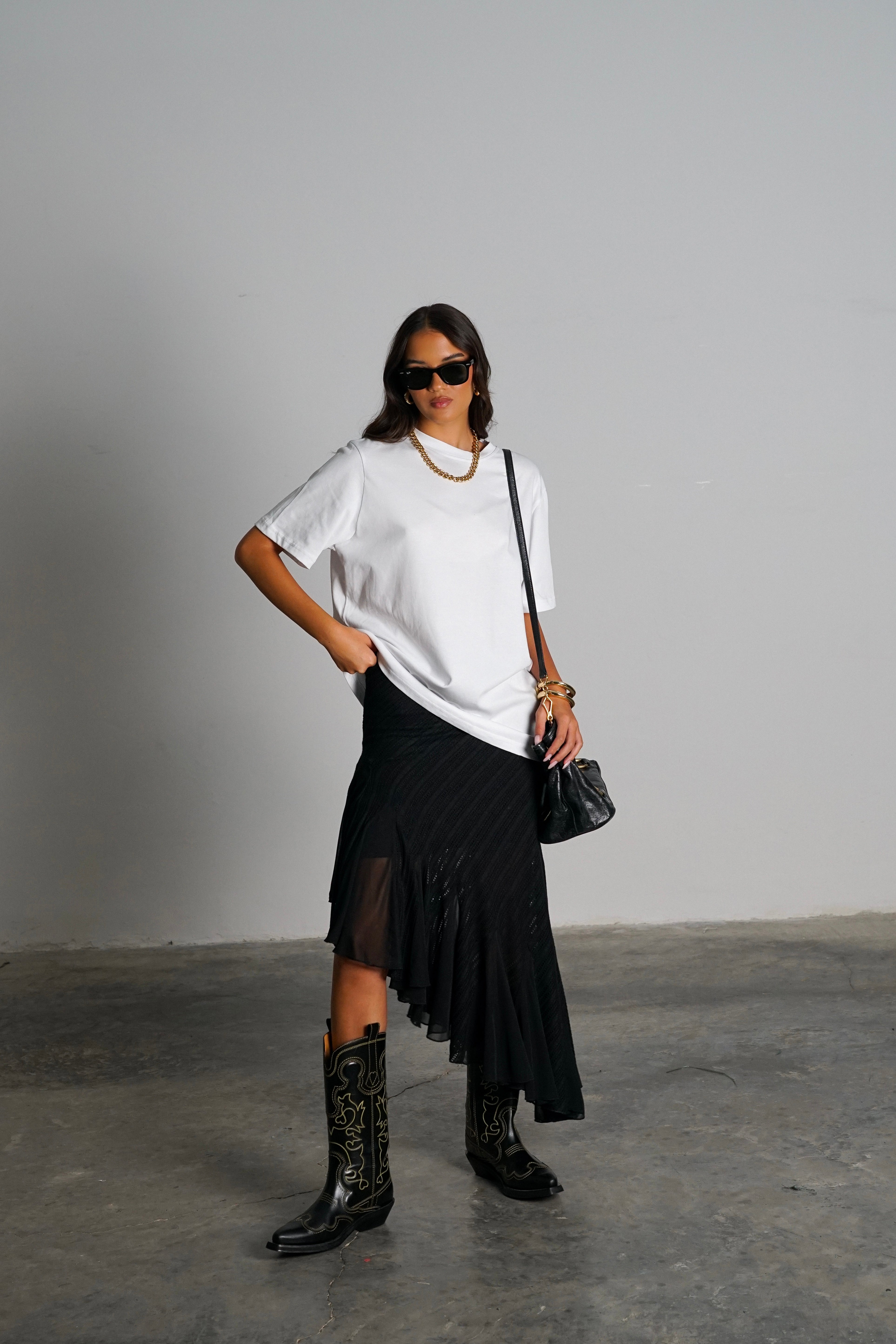 חצאית דנזי-שחור