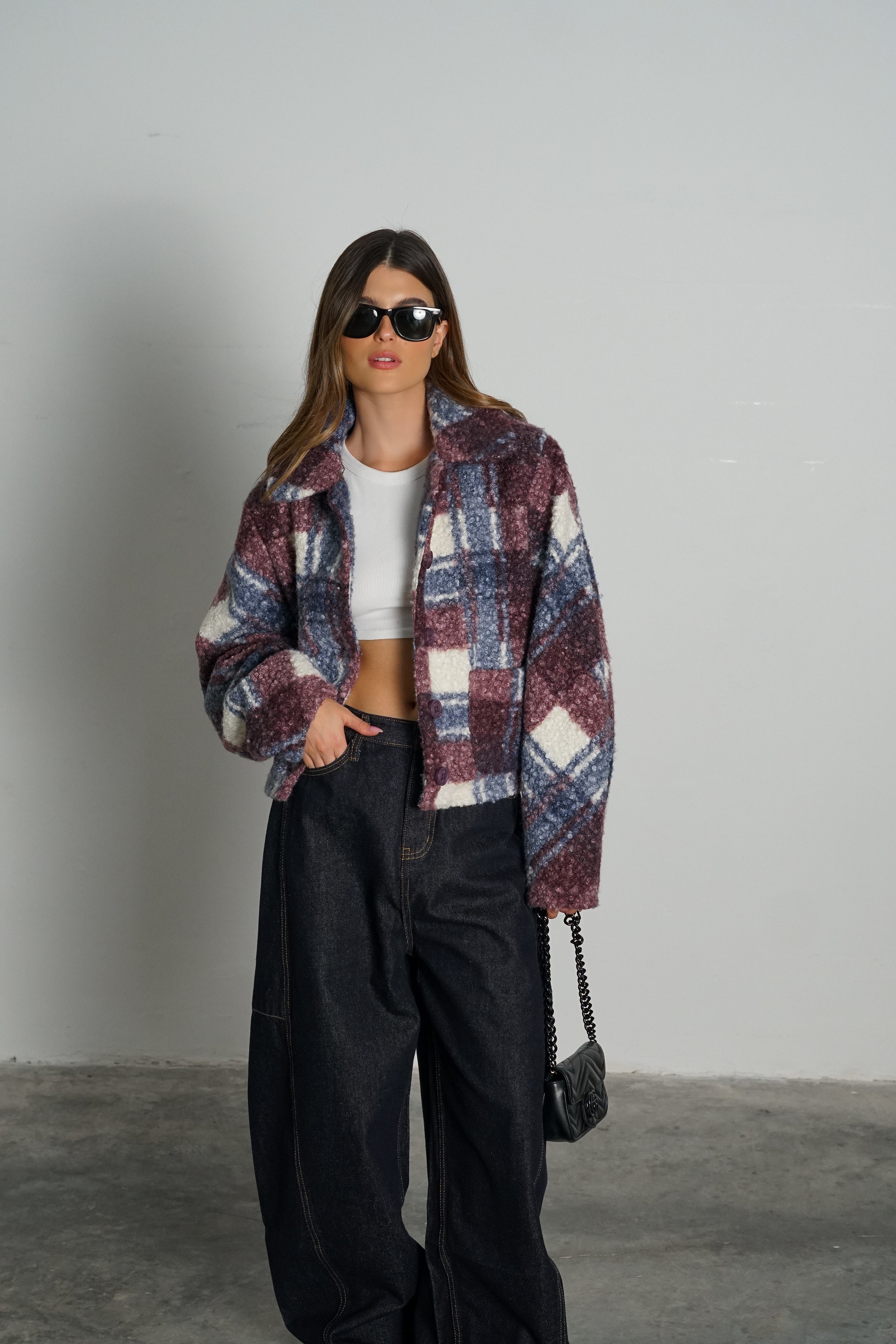 ג'קט סקאיי-סגול