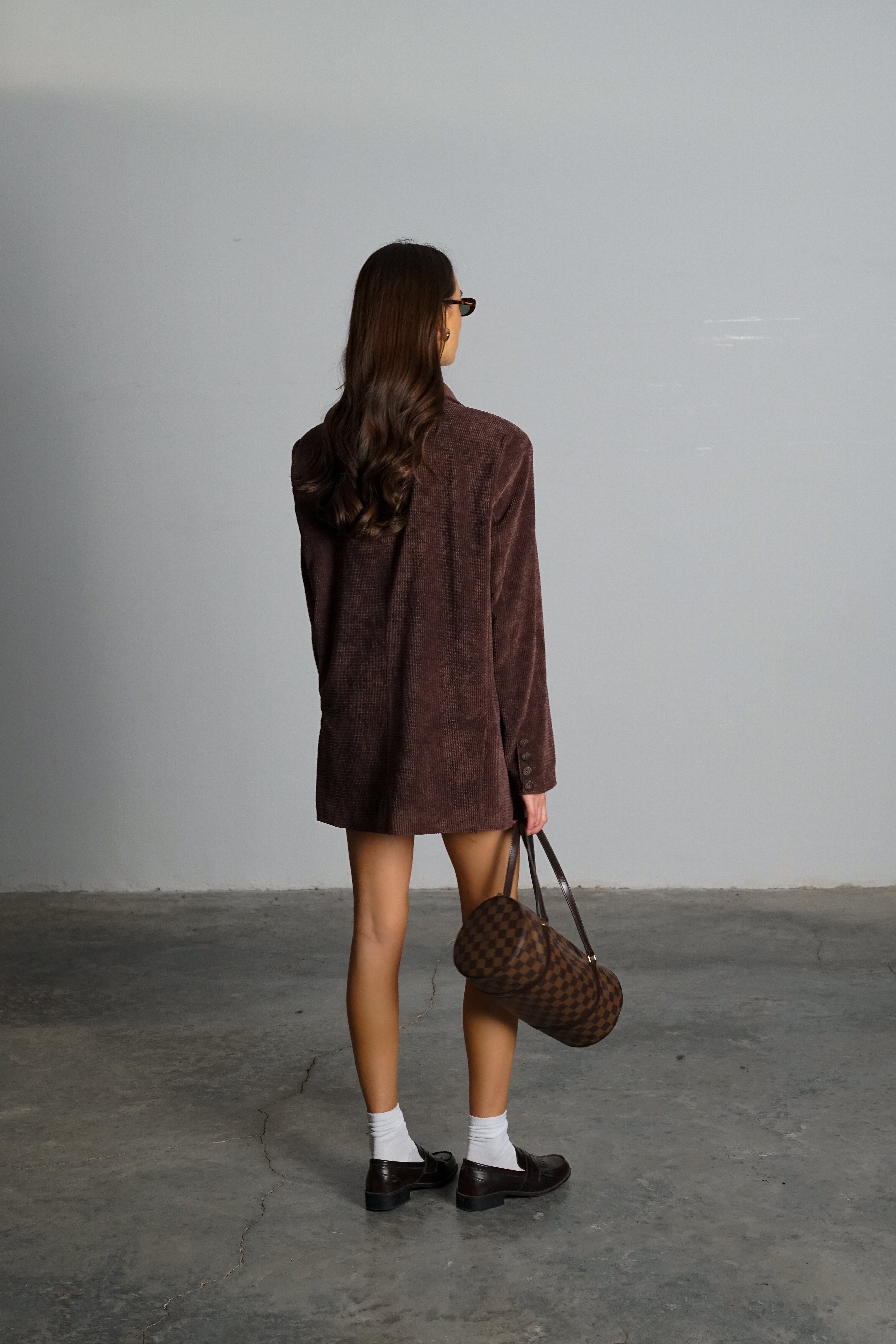 חליפת אנדטה קורדרוי-חום