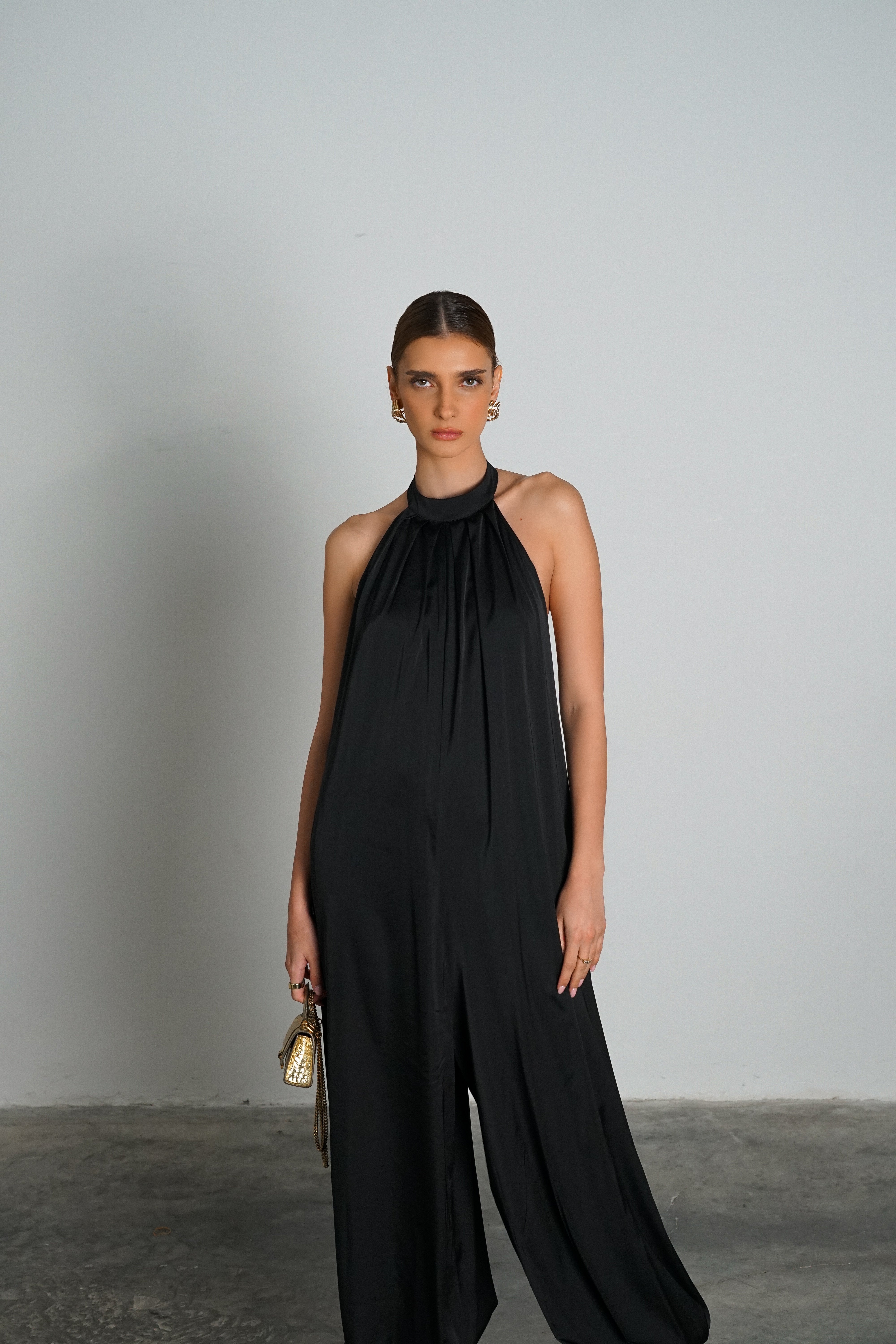 אוברול קורטי-שחור