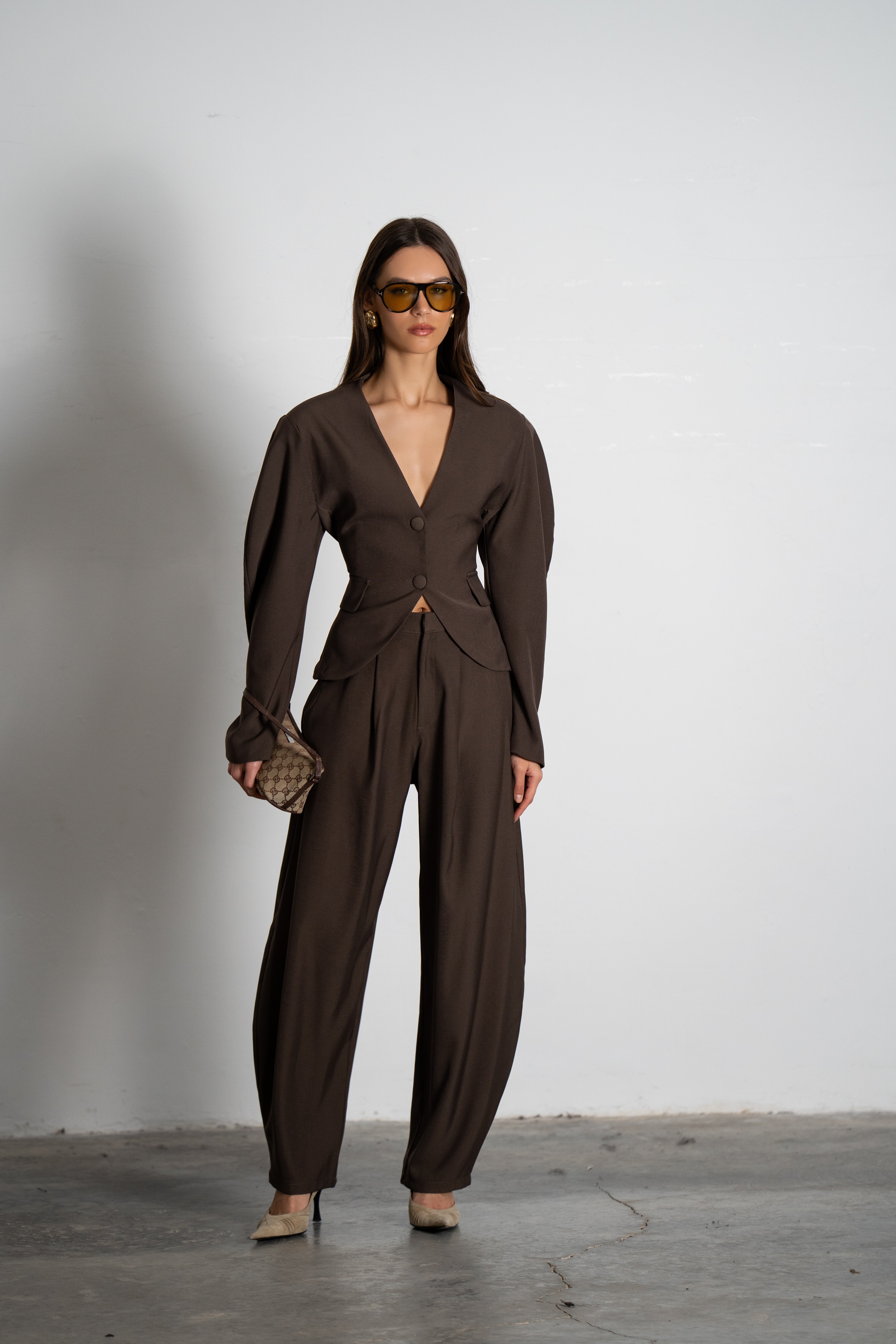 ג'קט אמיליה-חום