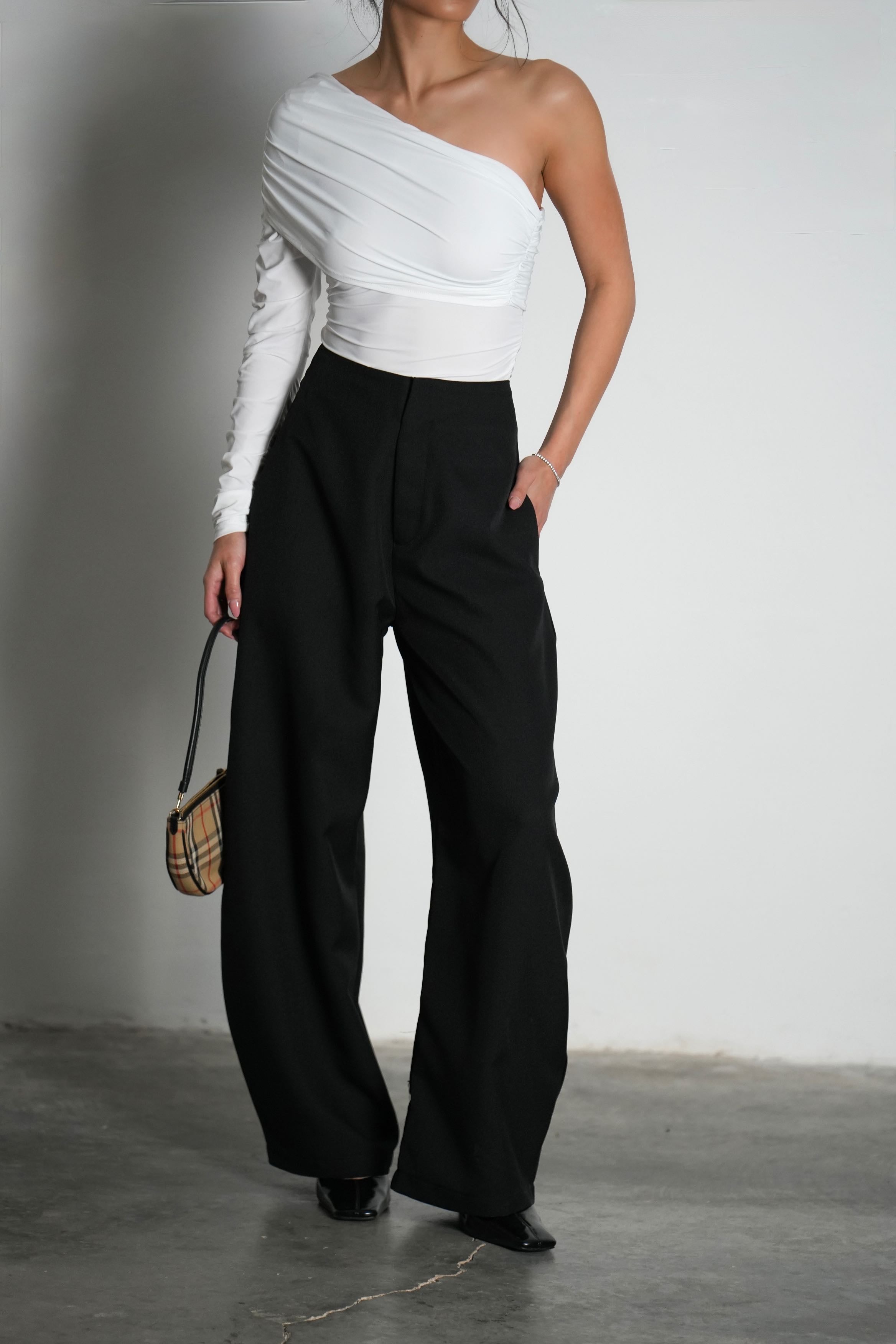 חולצת סינטי-לבן