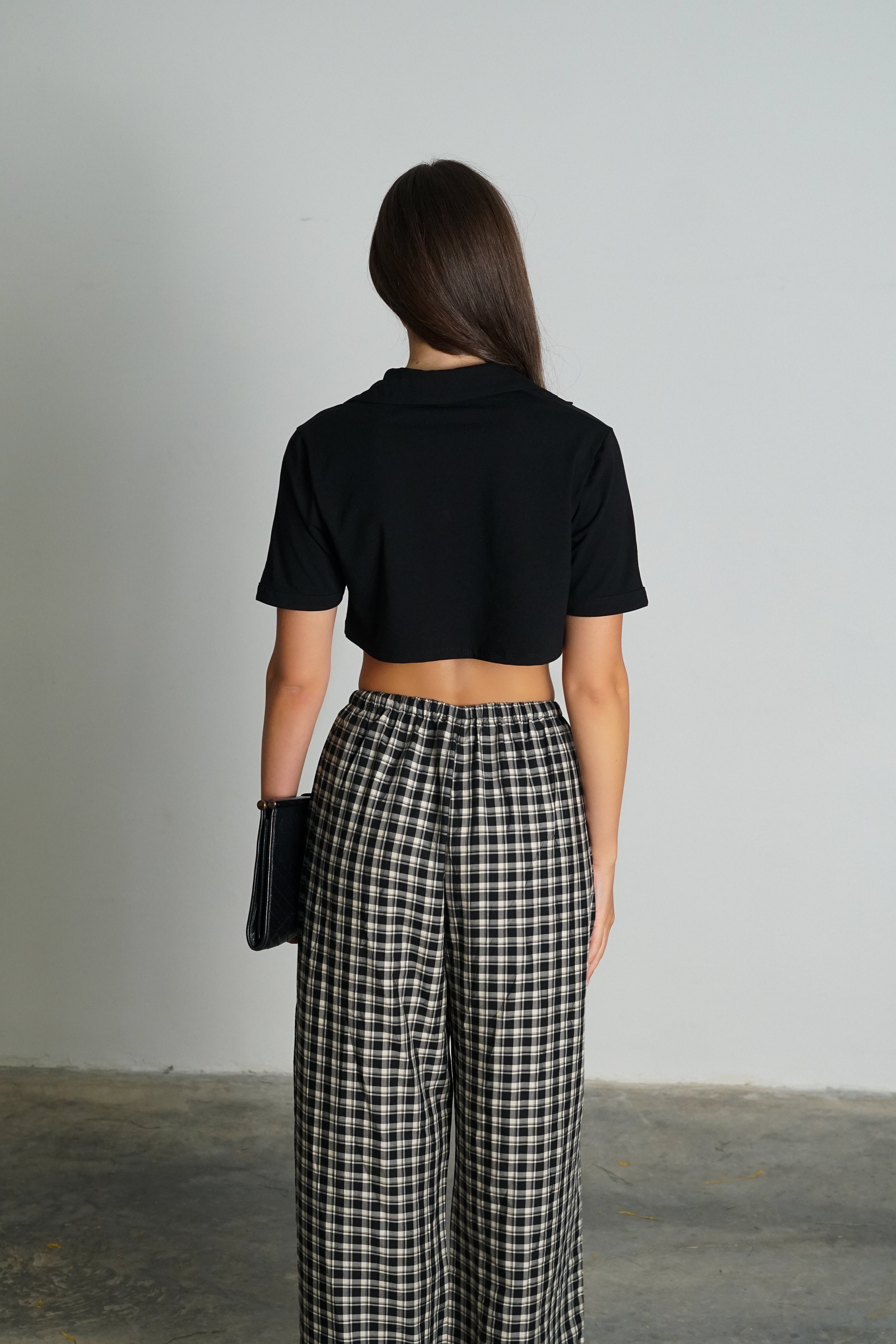 חולצת ליקה-שחור