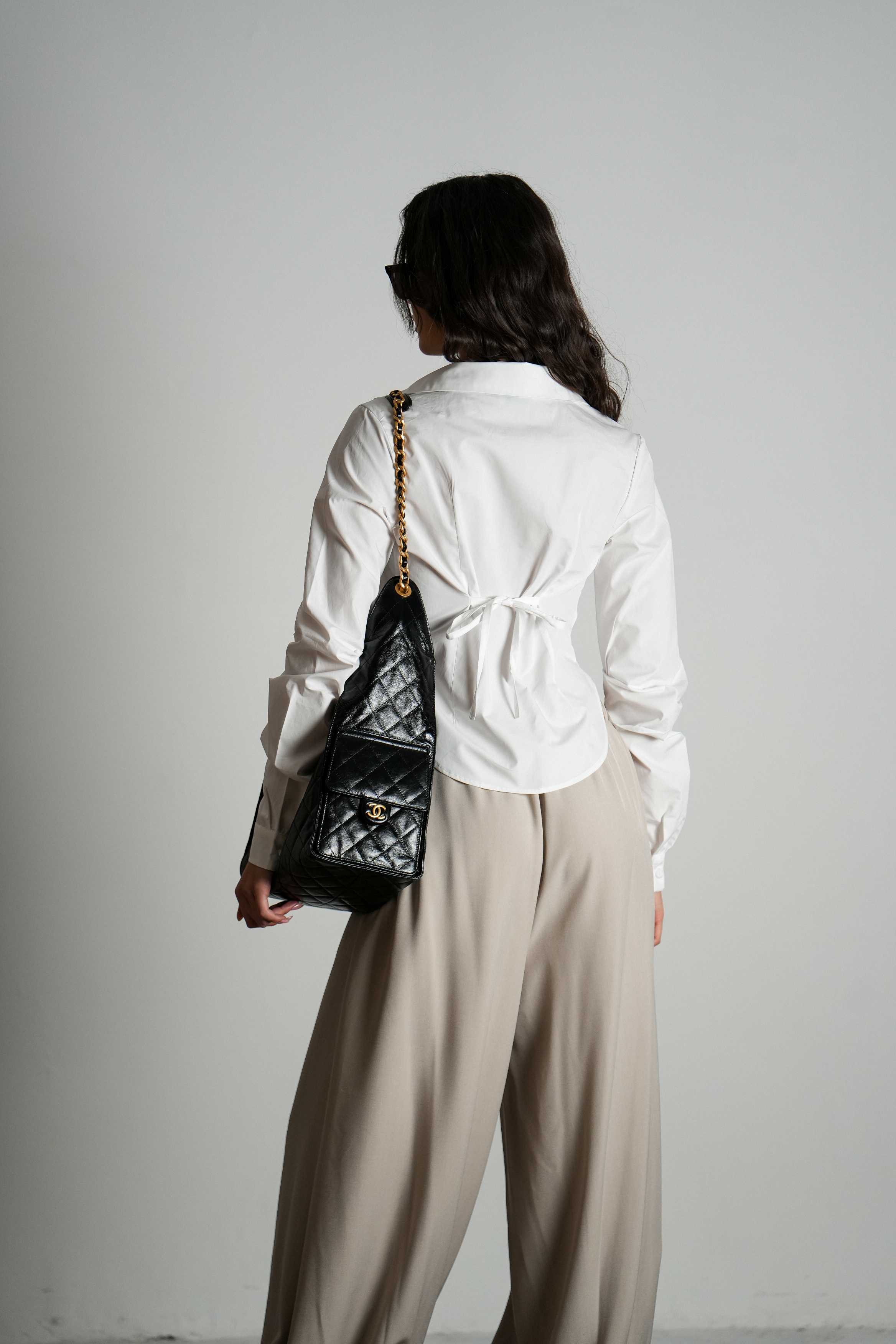 חולצת סאנסה-לבן