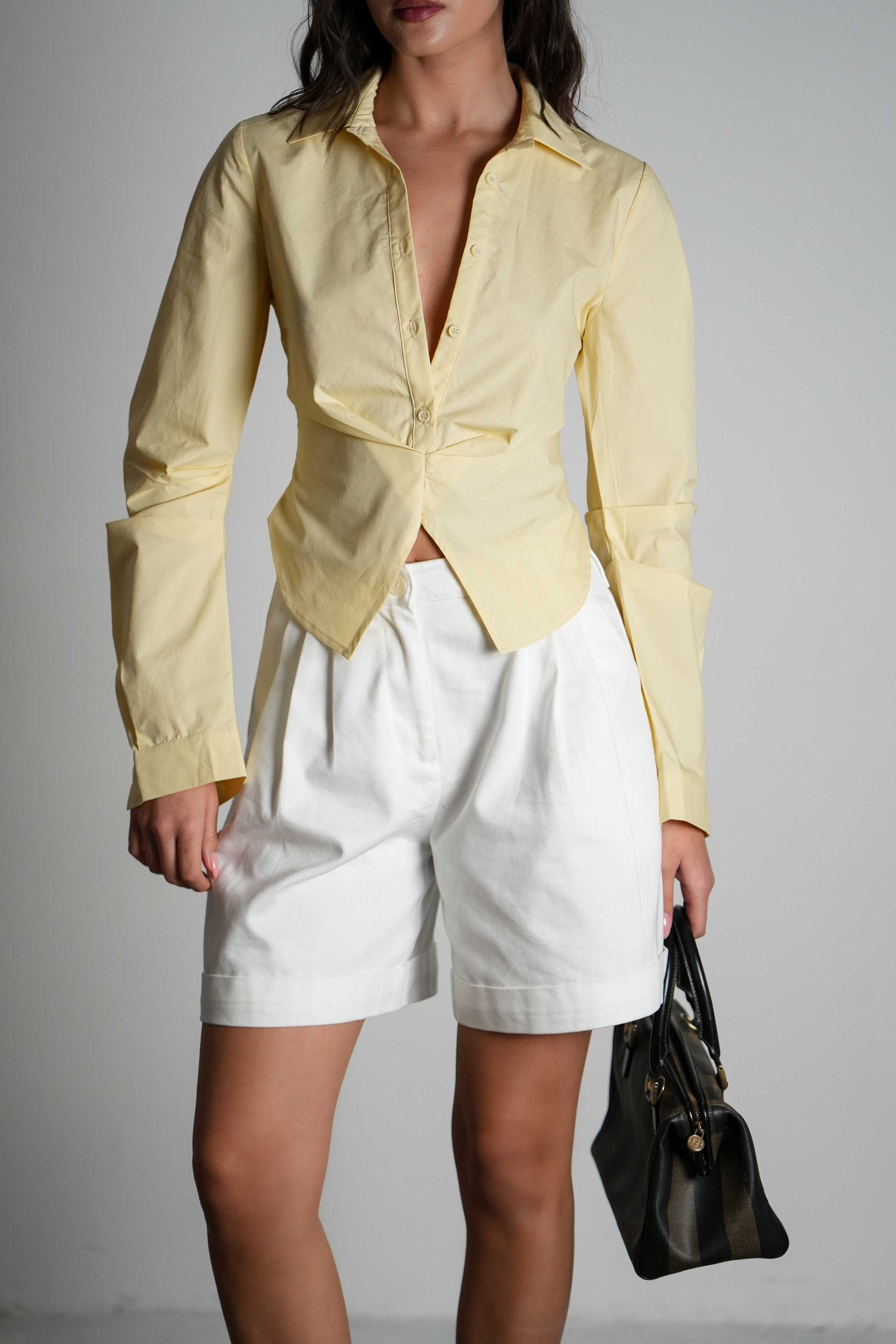 חולצת סאנסה-צהוב