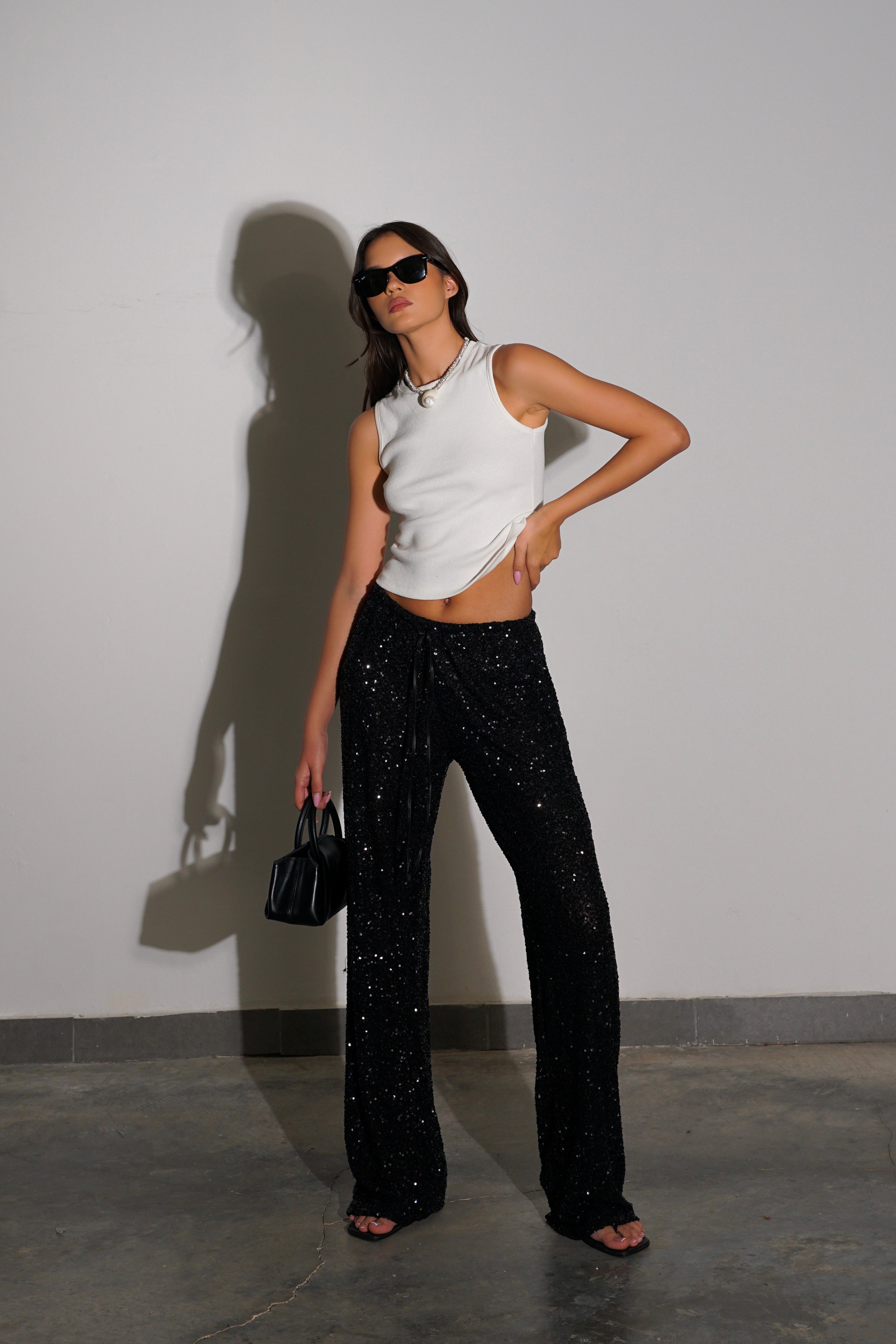 מכנסי איירי-שחור