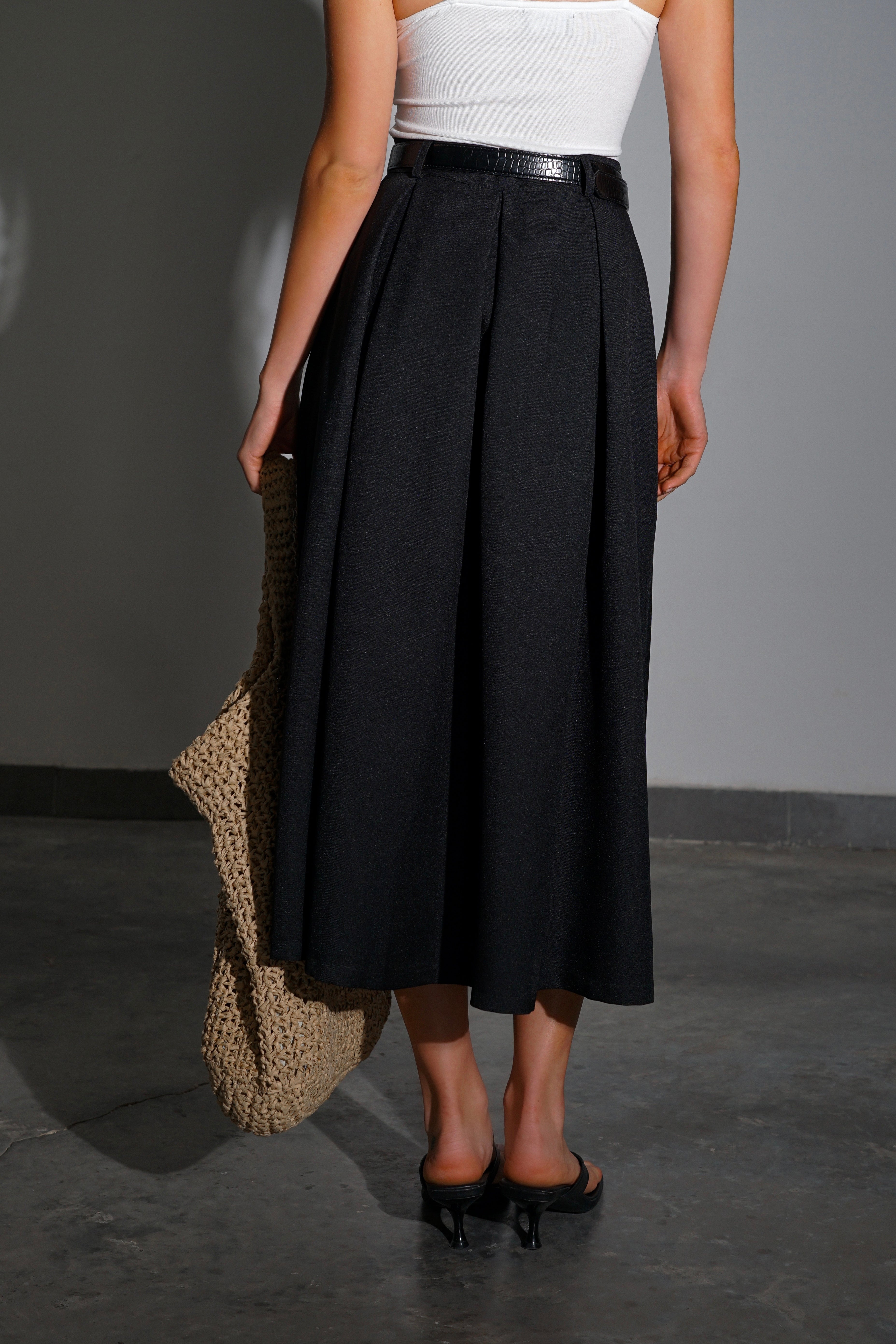 חצאית גרייס-שחור