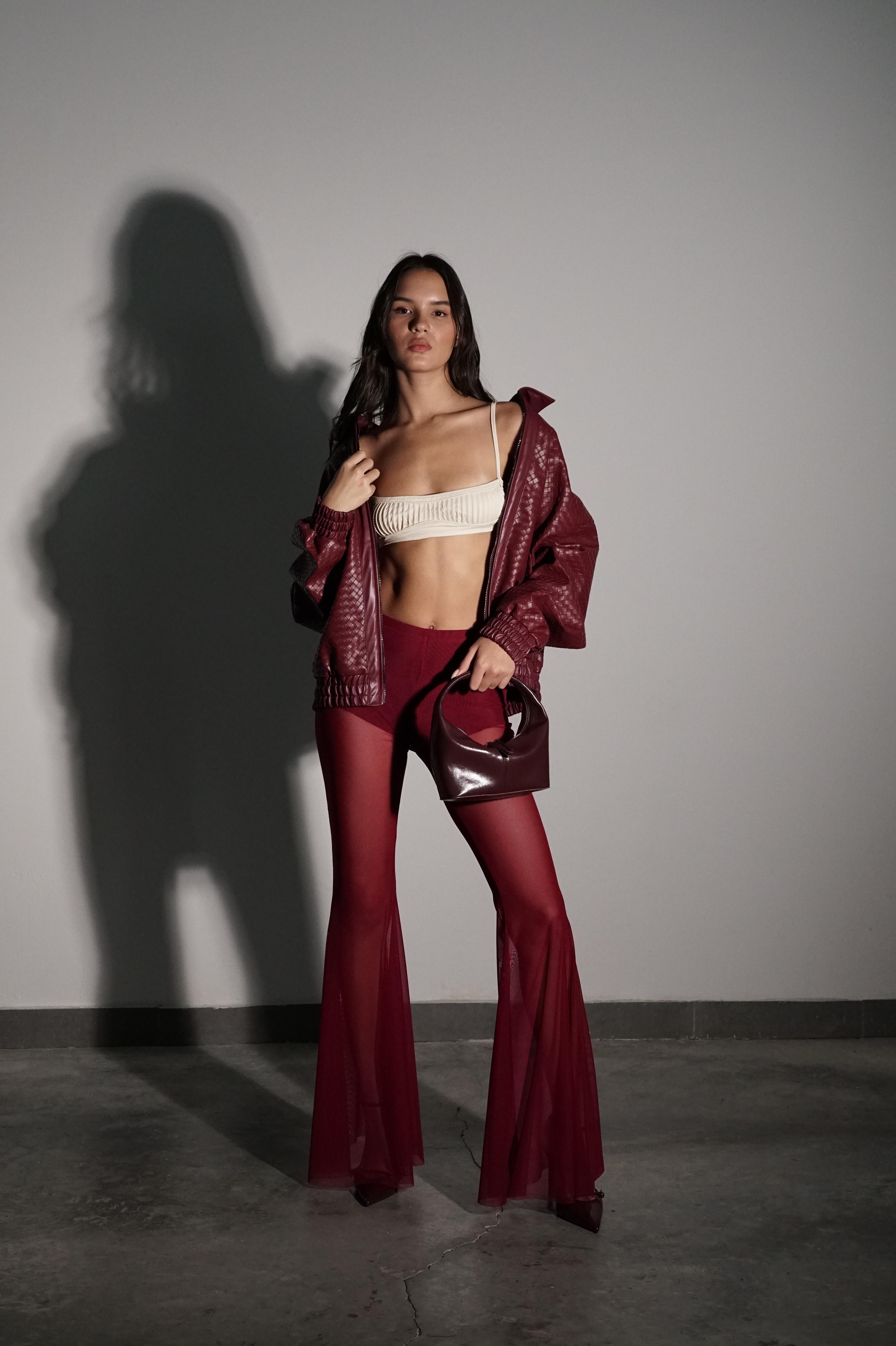 מכנסי קרלוס-בורדו