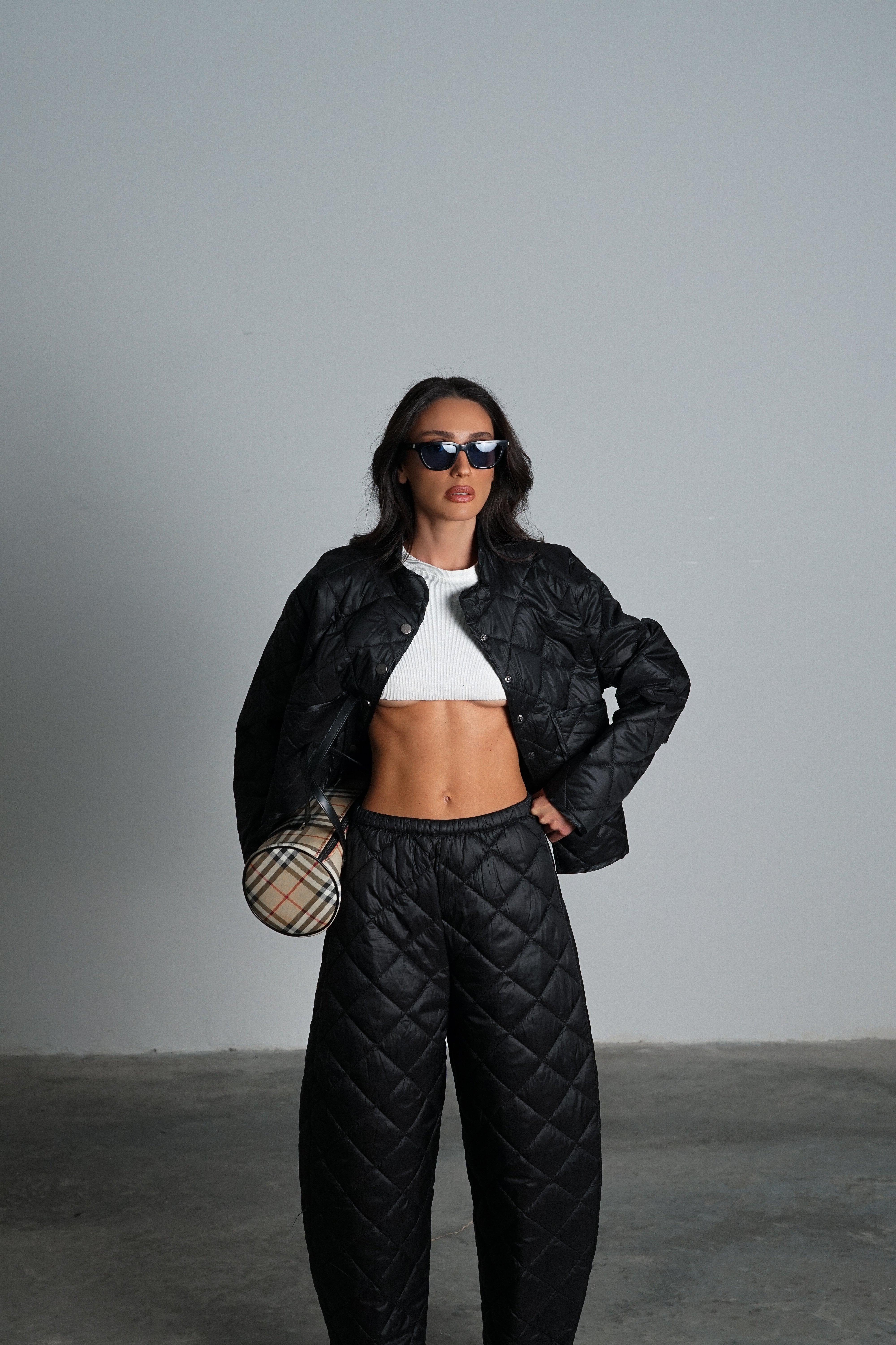 חליפת מלומה-שחור