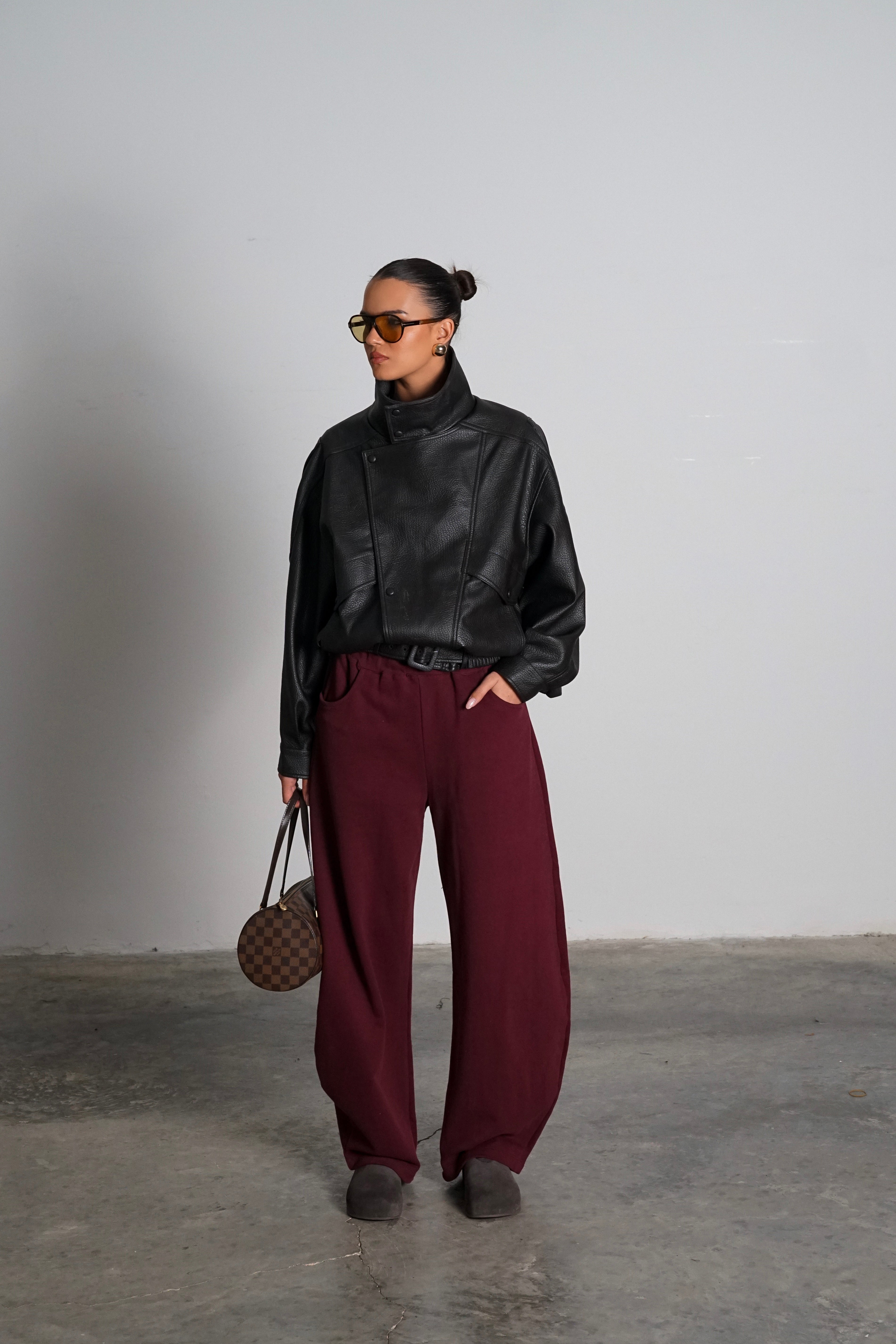 מכנסי סילבו-בורדו