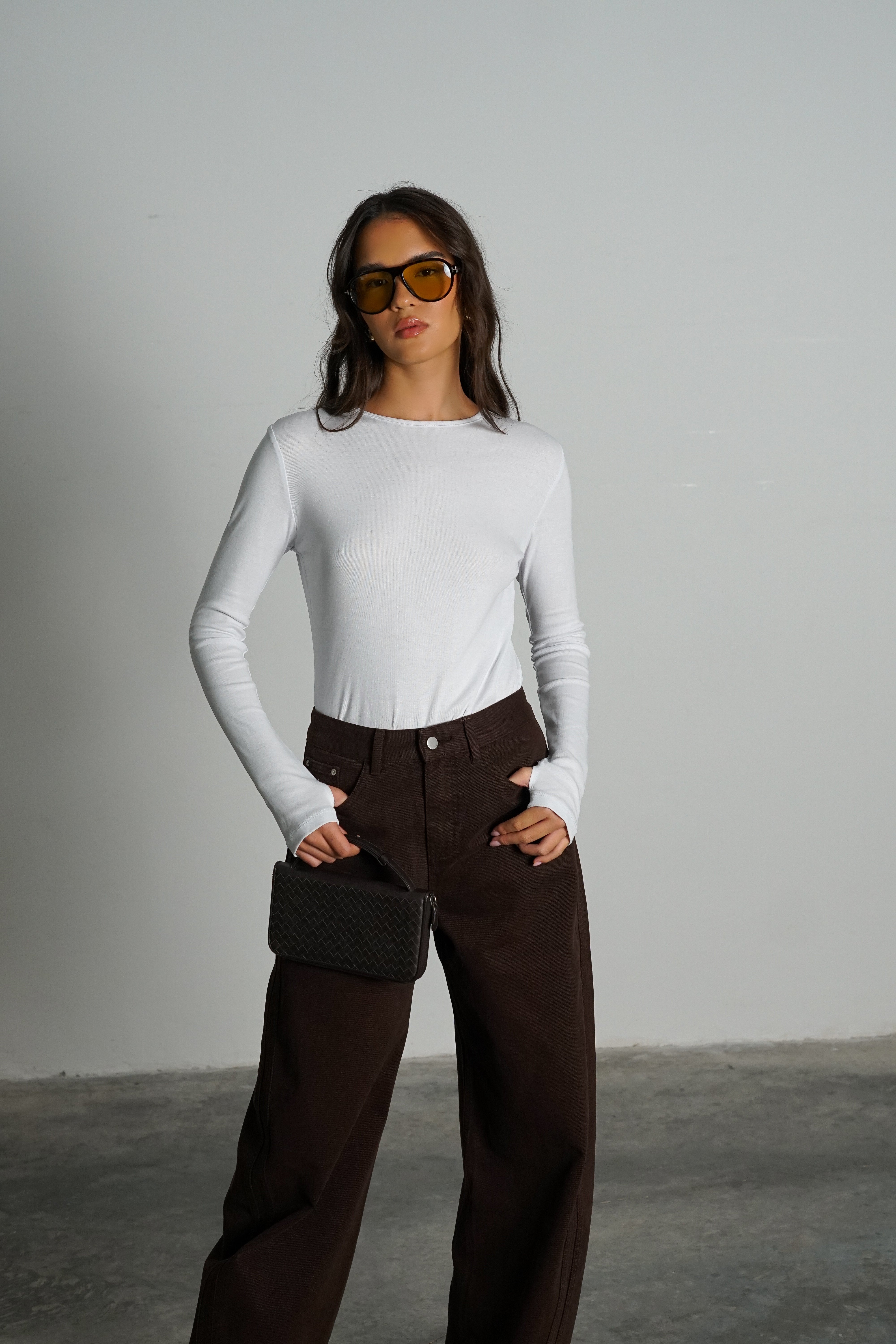 חולצת רייס-לבן