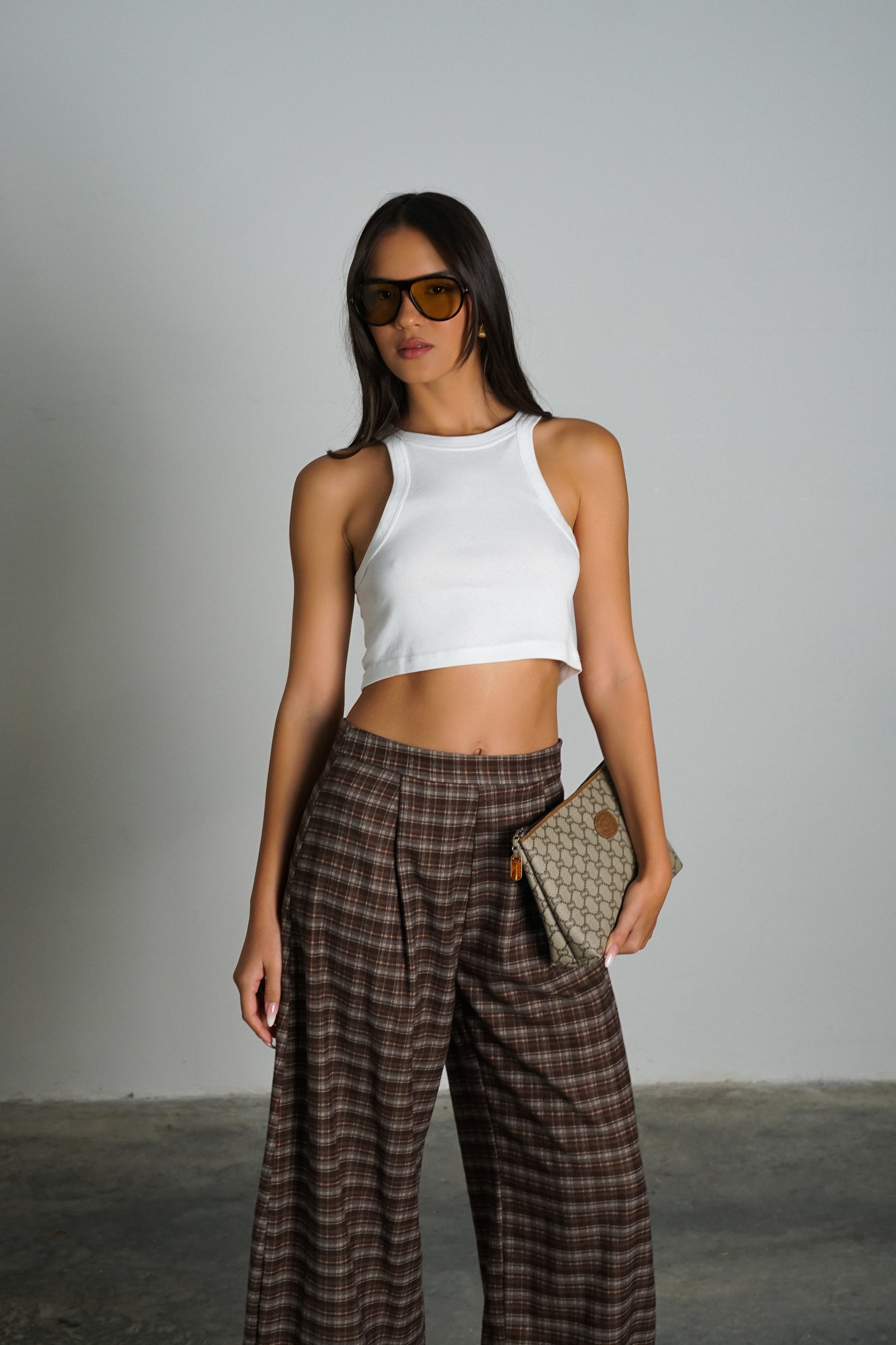 מכנסי אייזיק-חום