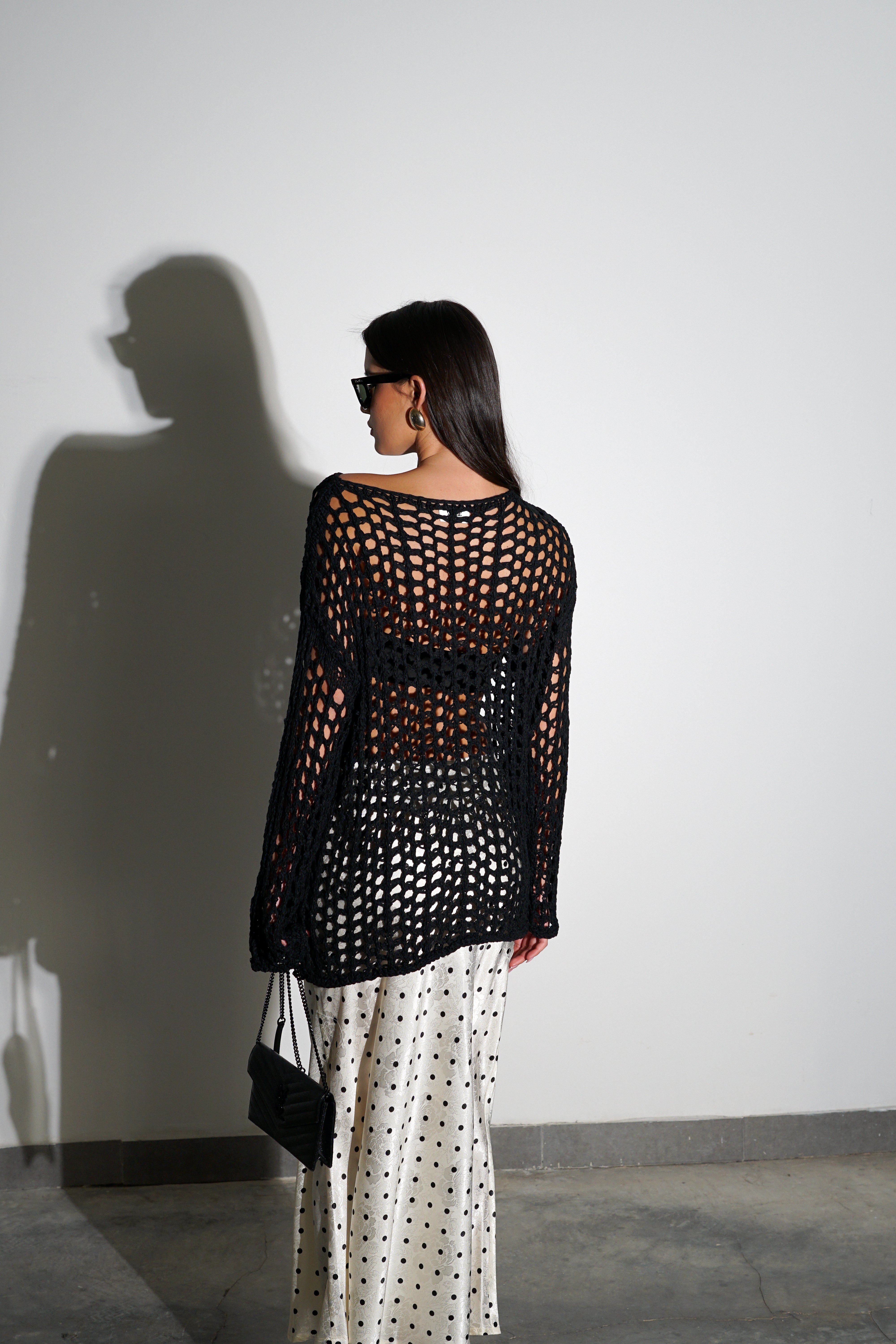 סריג סטפניה-שחור