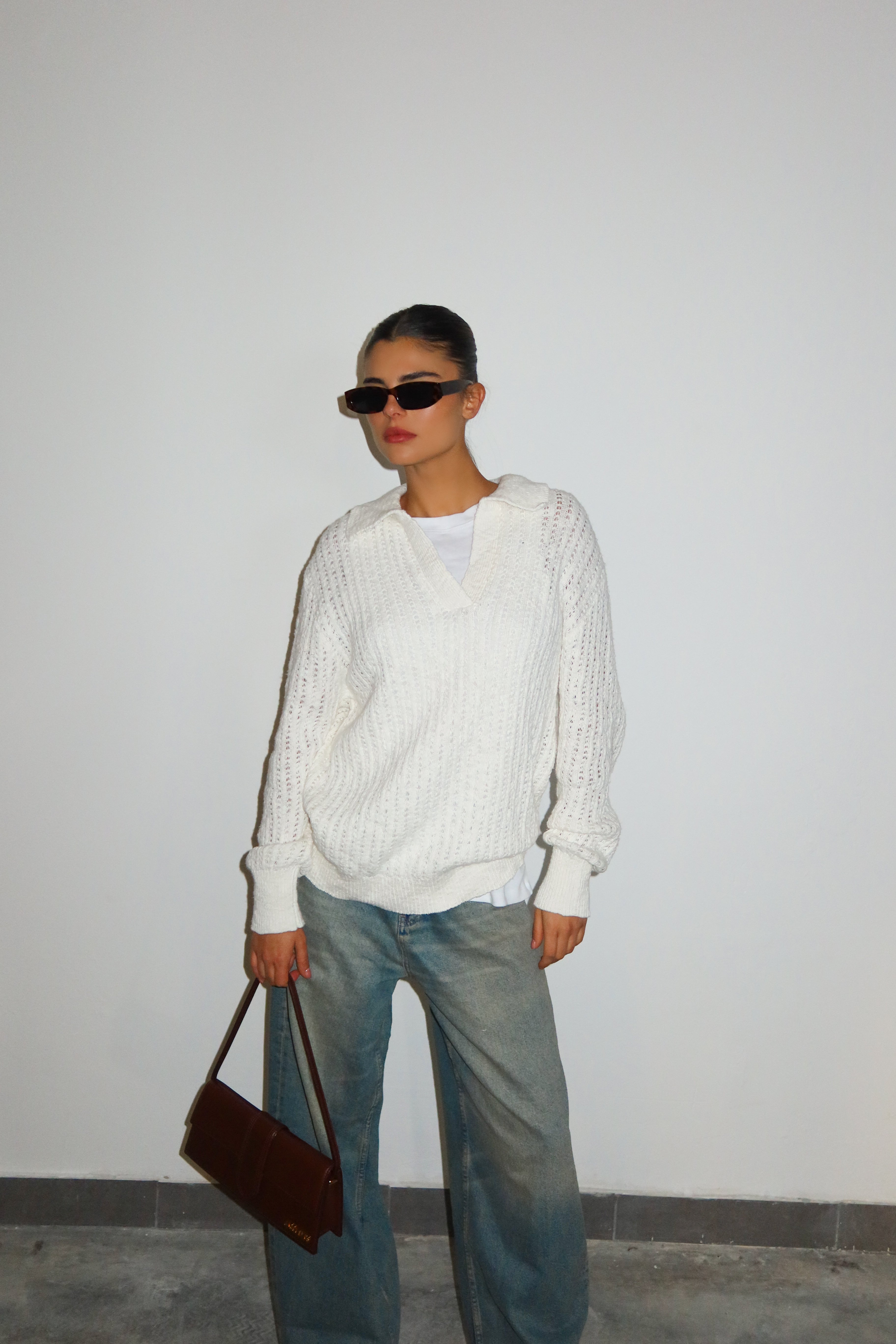 סריג דאניש-לבן