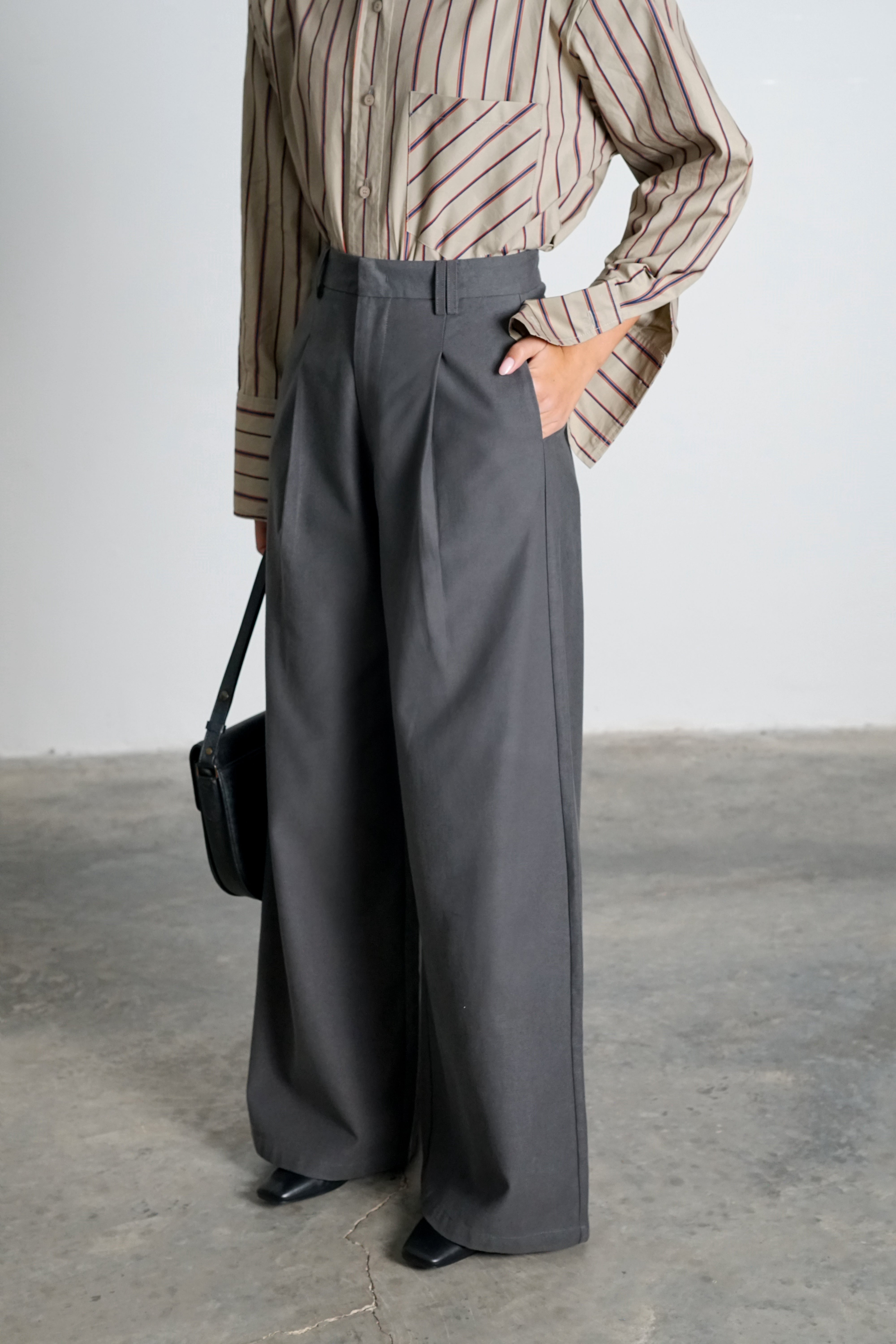 מכנסי רינו-אפור