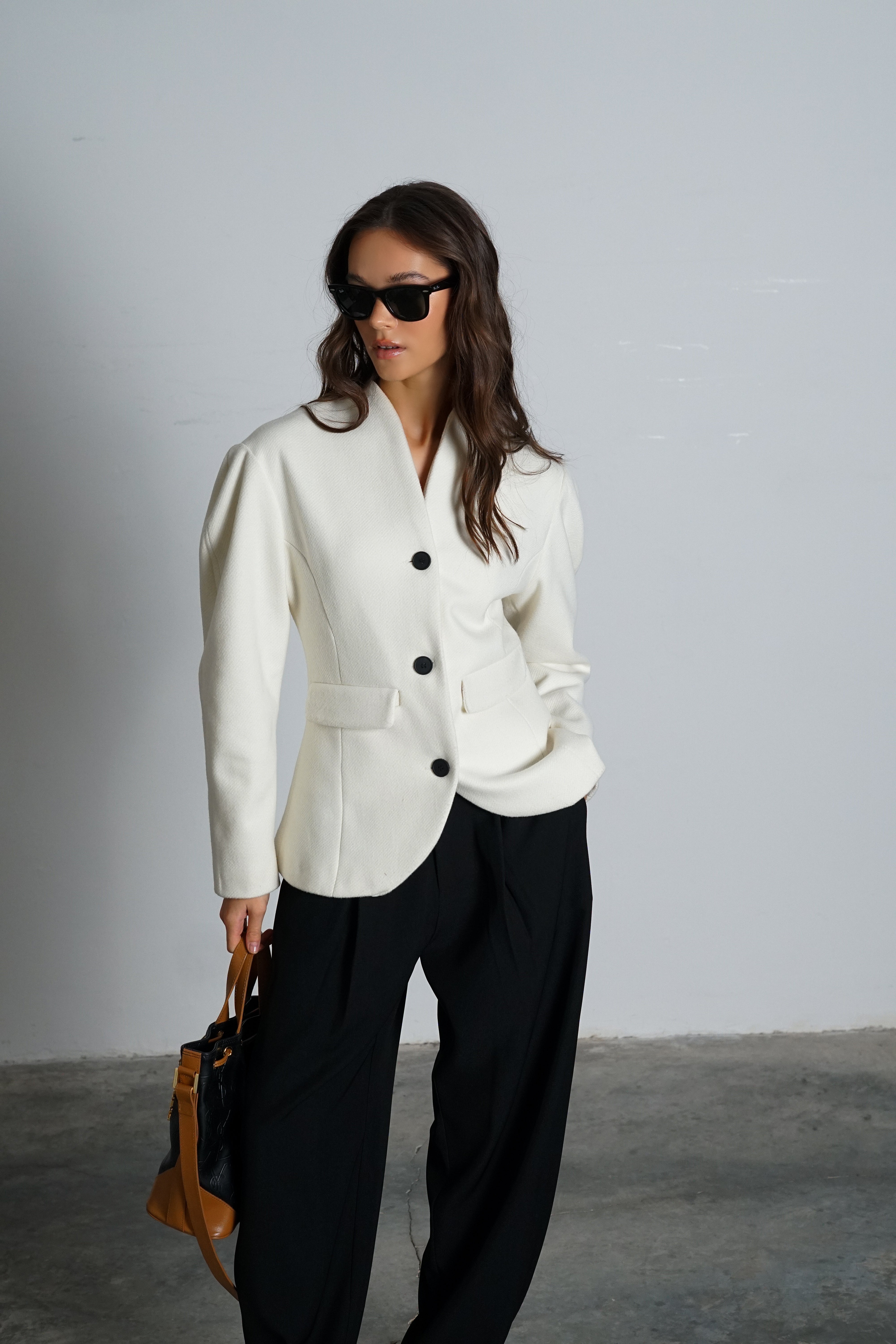 ג'קט מאלסיה-שמנת