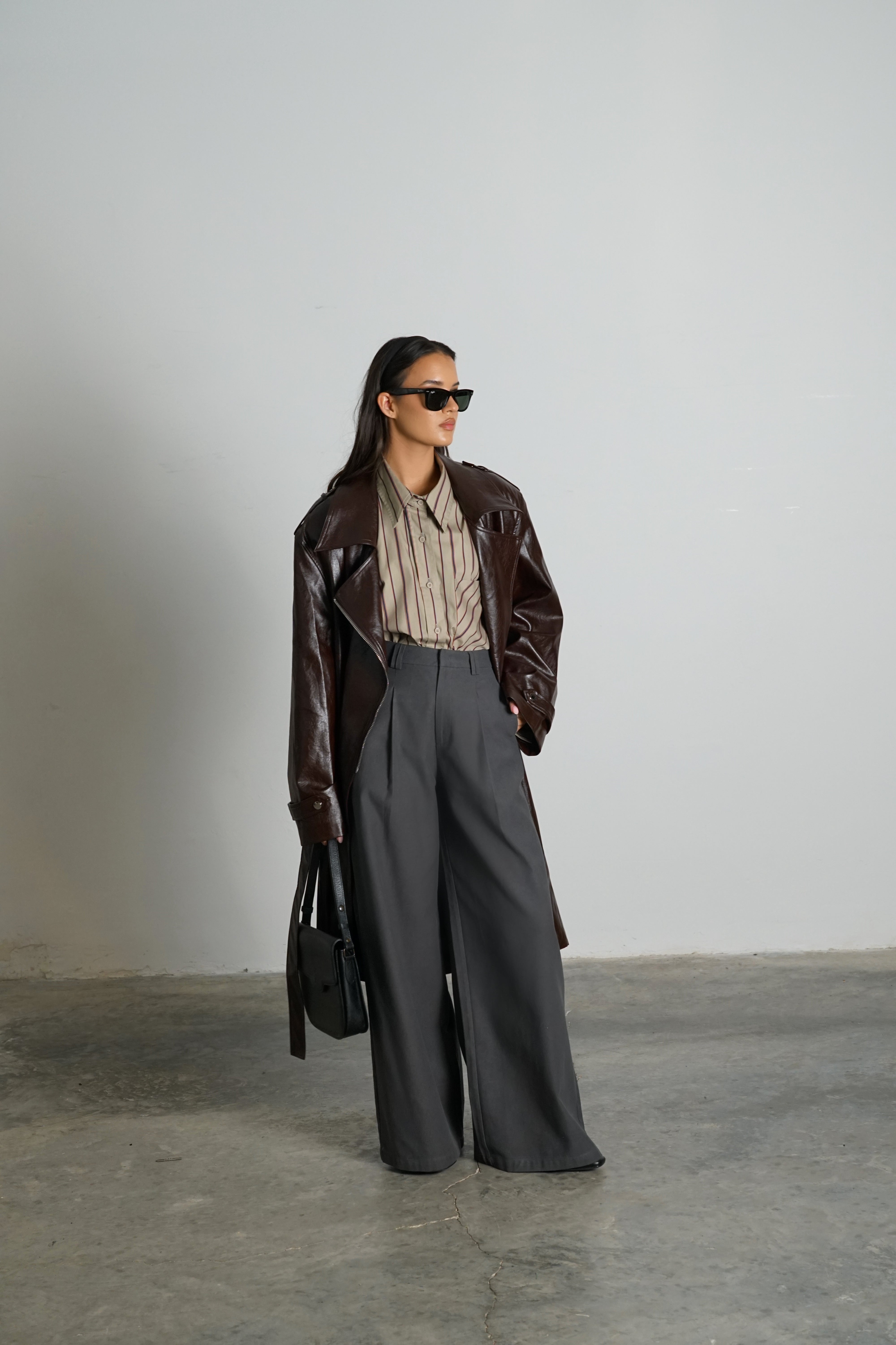 מכנסי רינו-אפור