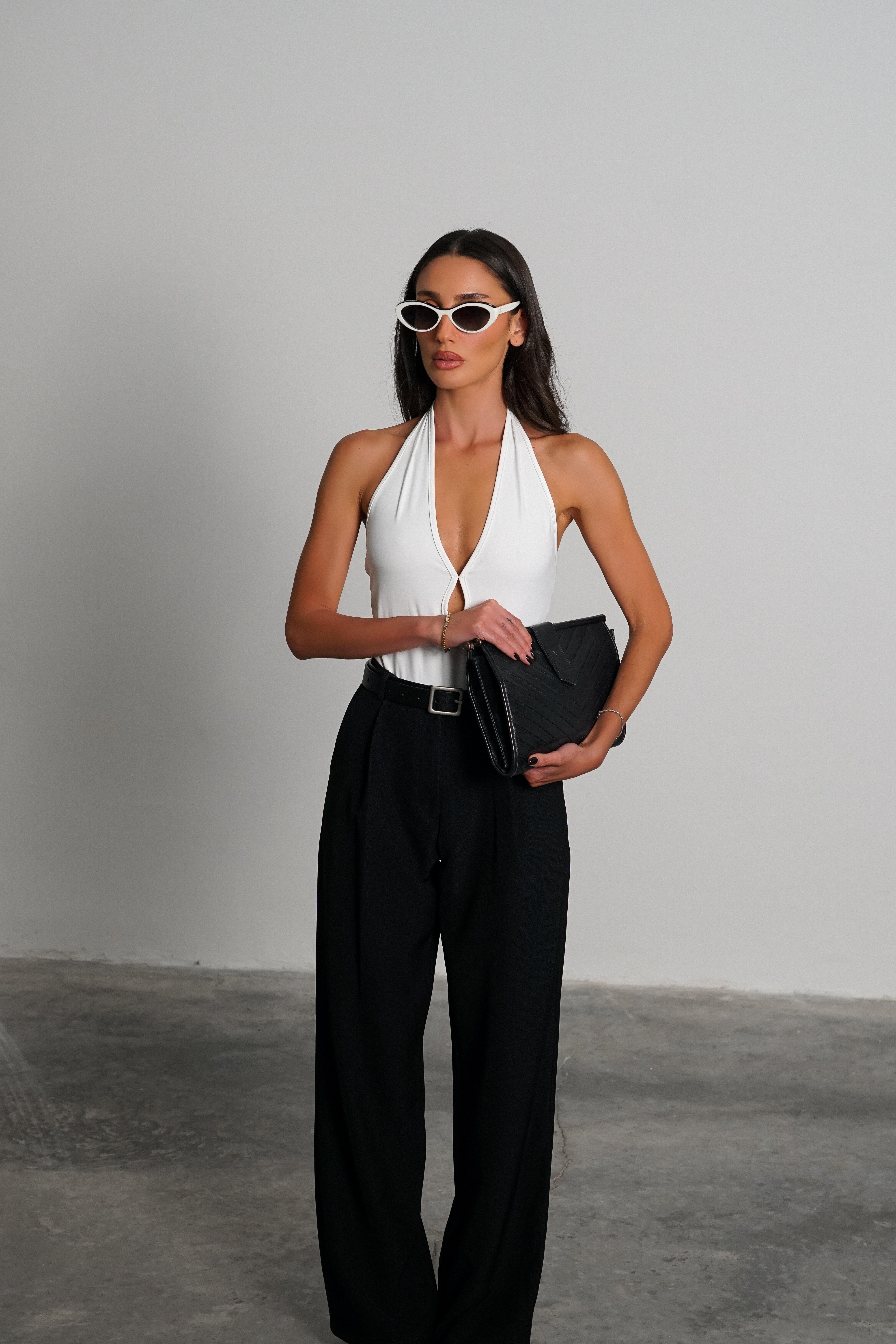 בגד גוף מורג'י-לבן