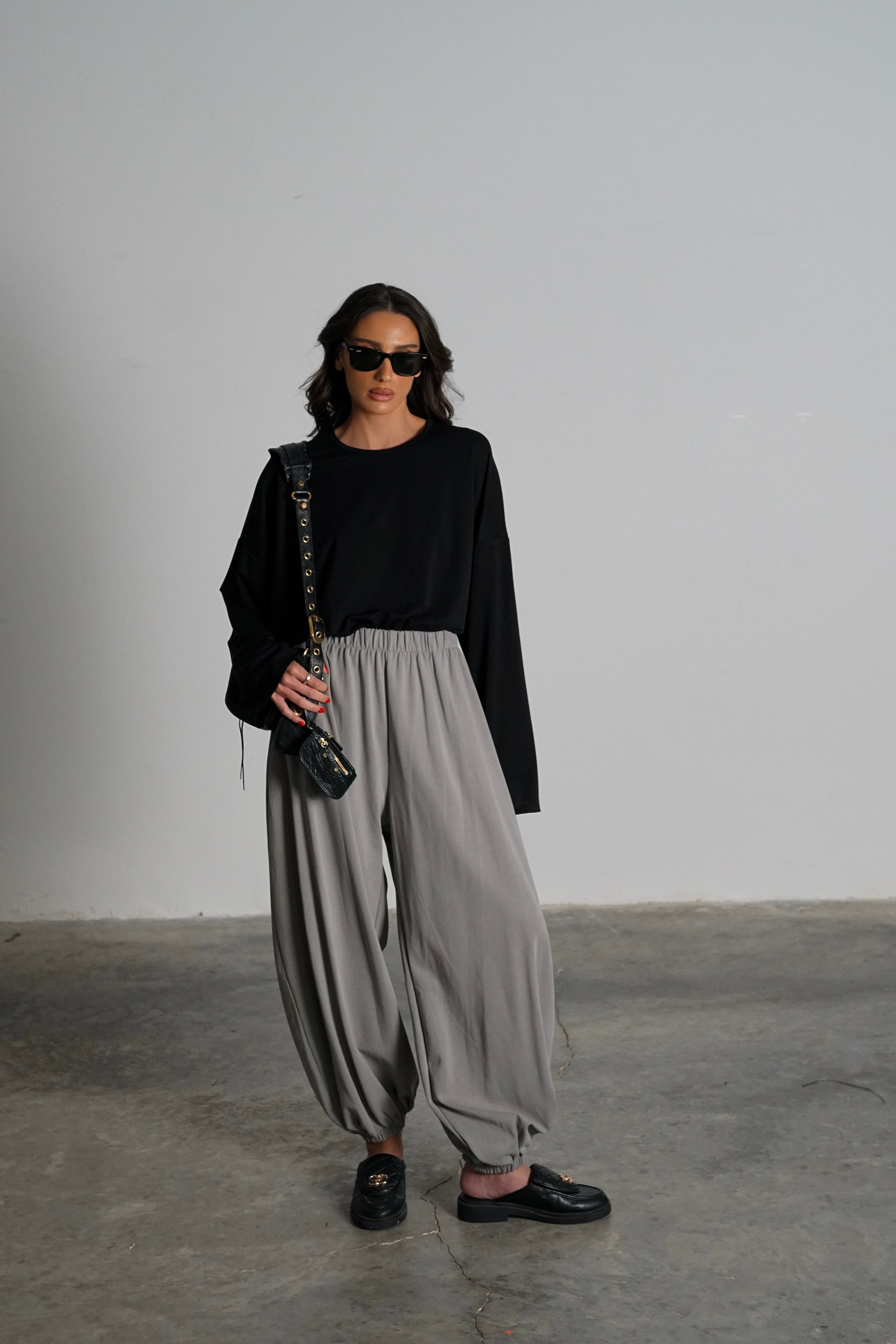 חולצת סירון-שחור