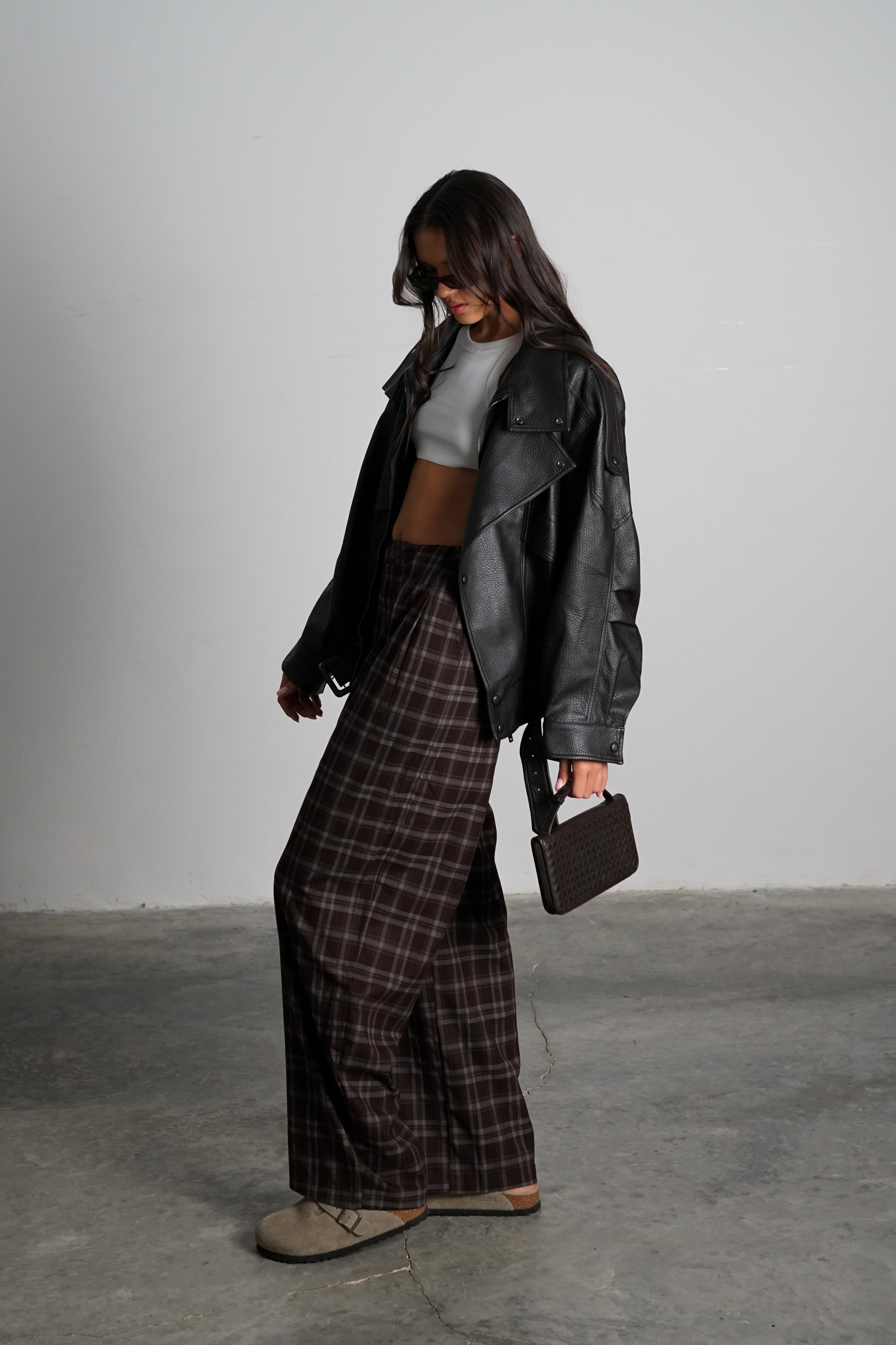 ג'קט מרלין-חום שוקולד