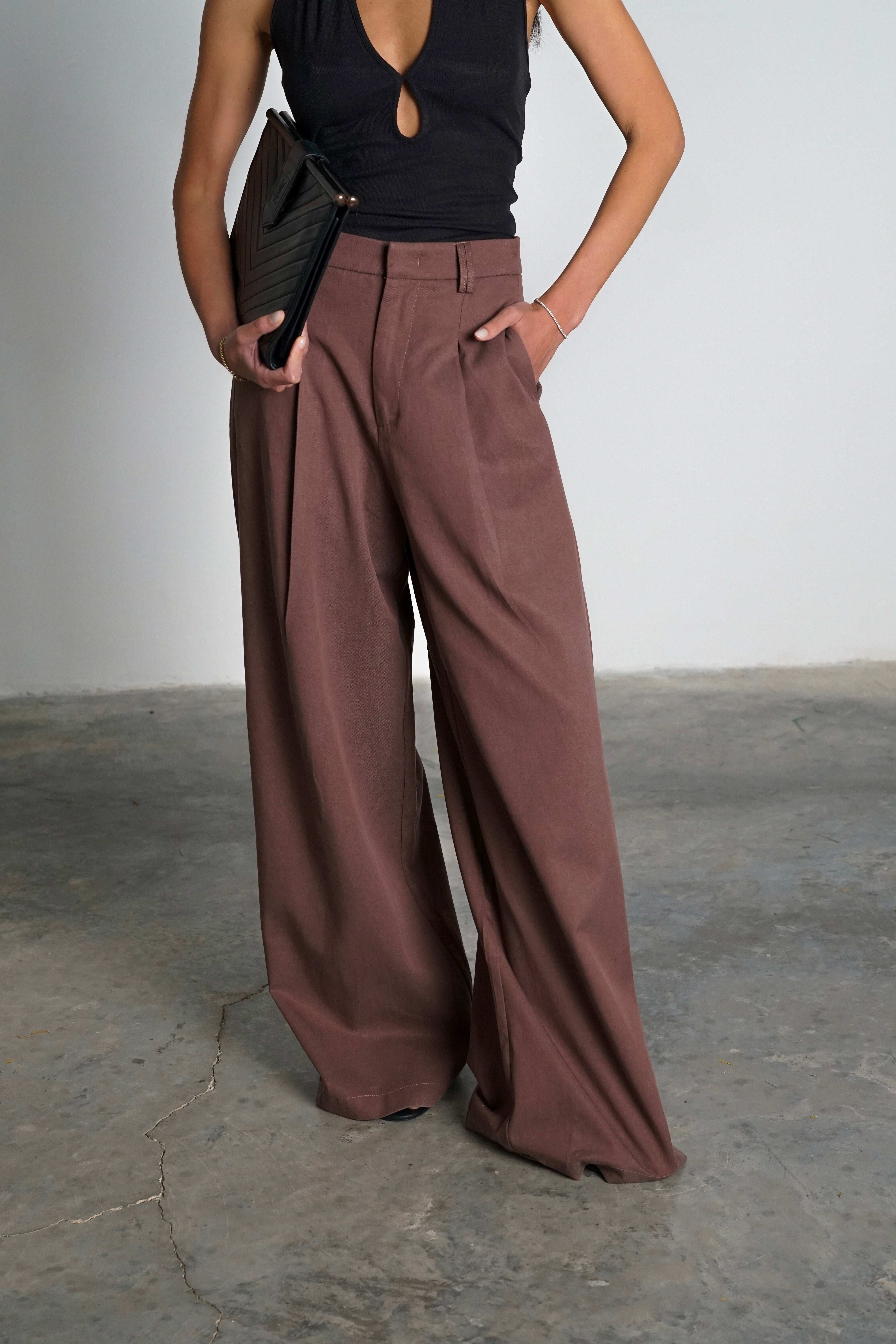 מכנסי רינו-חום