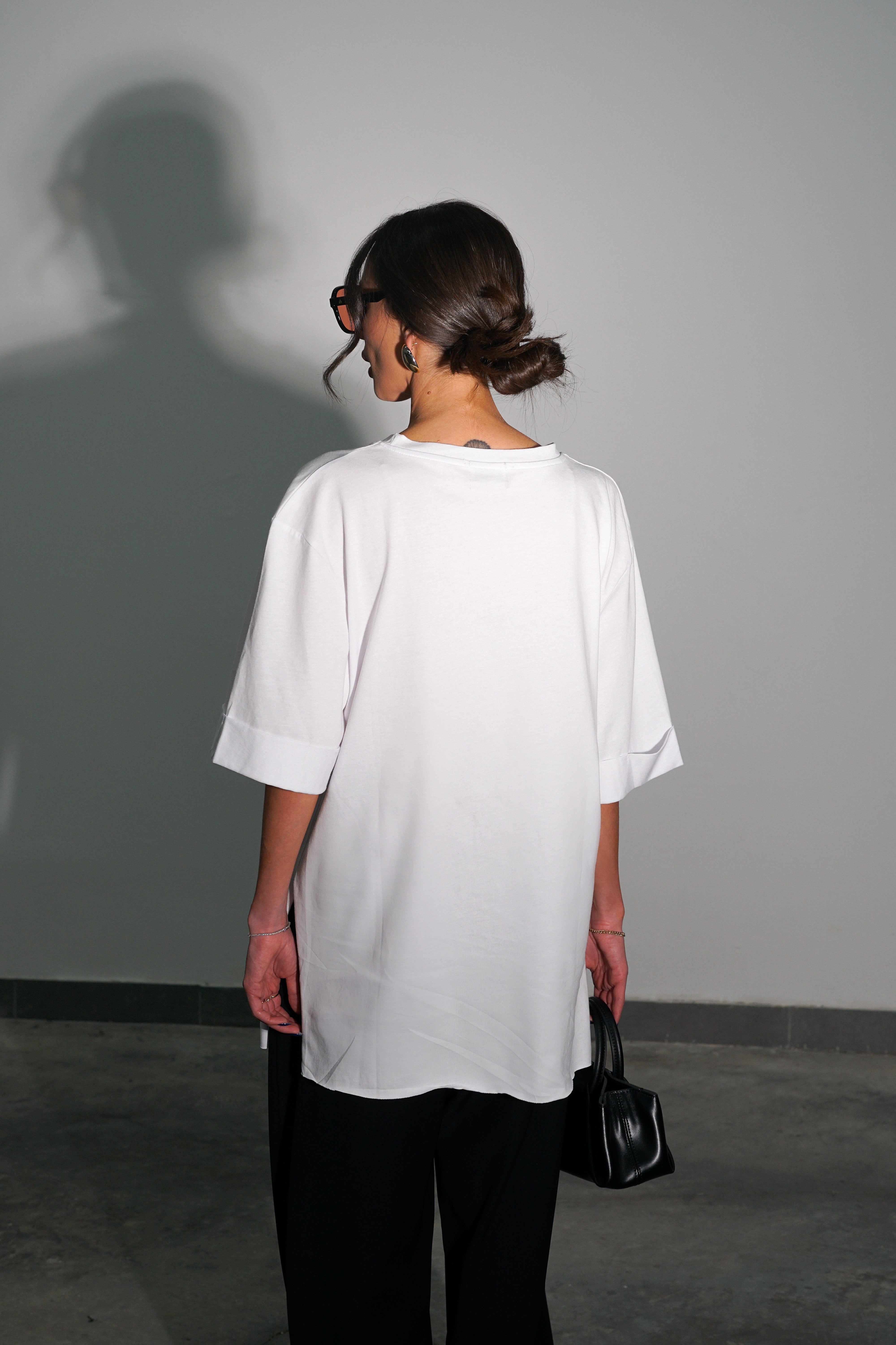 חולצת מייגן-לבן