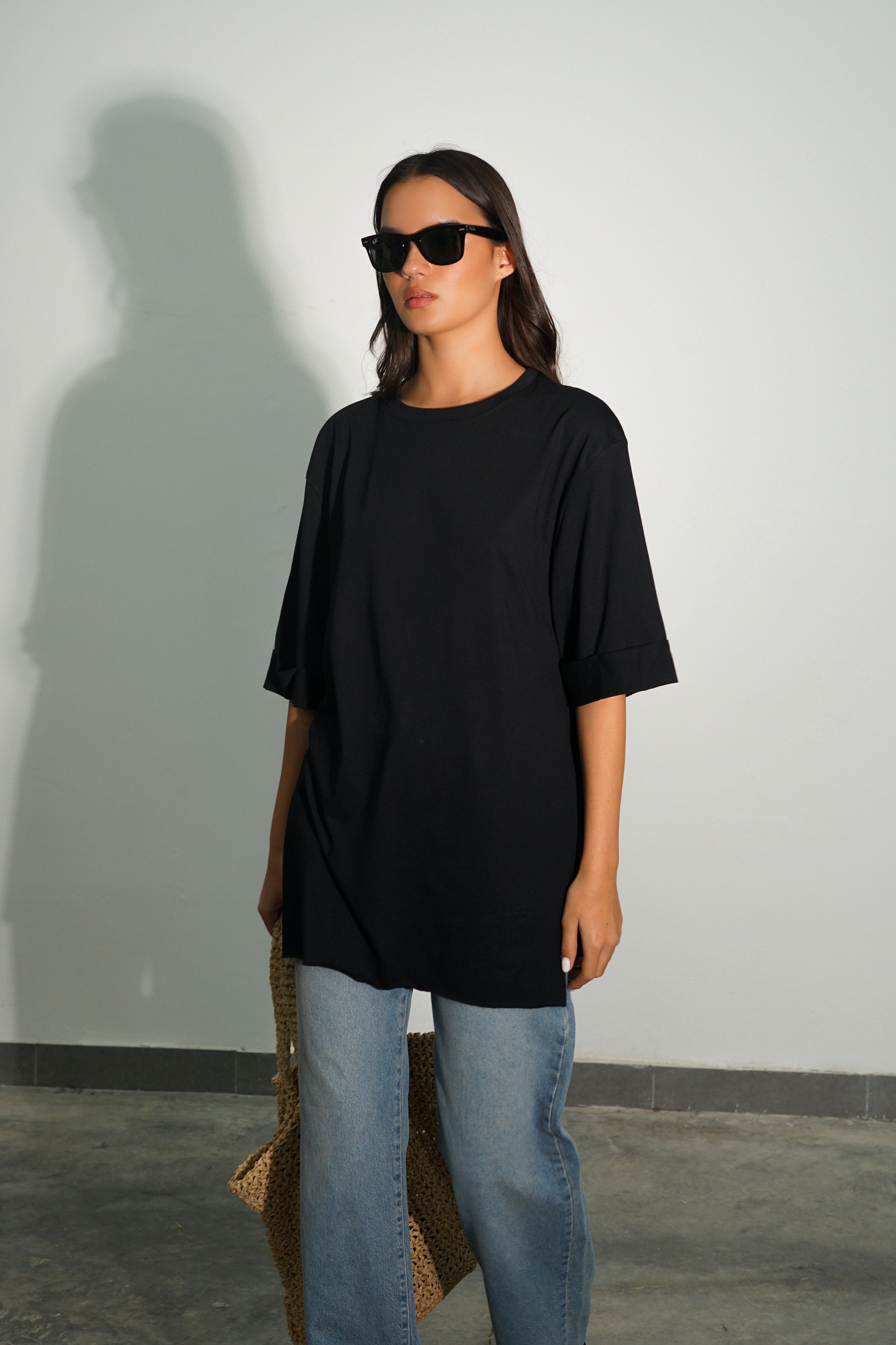 חולצת מייגן-שחור