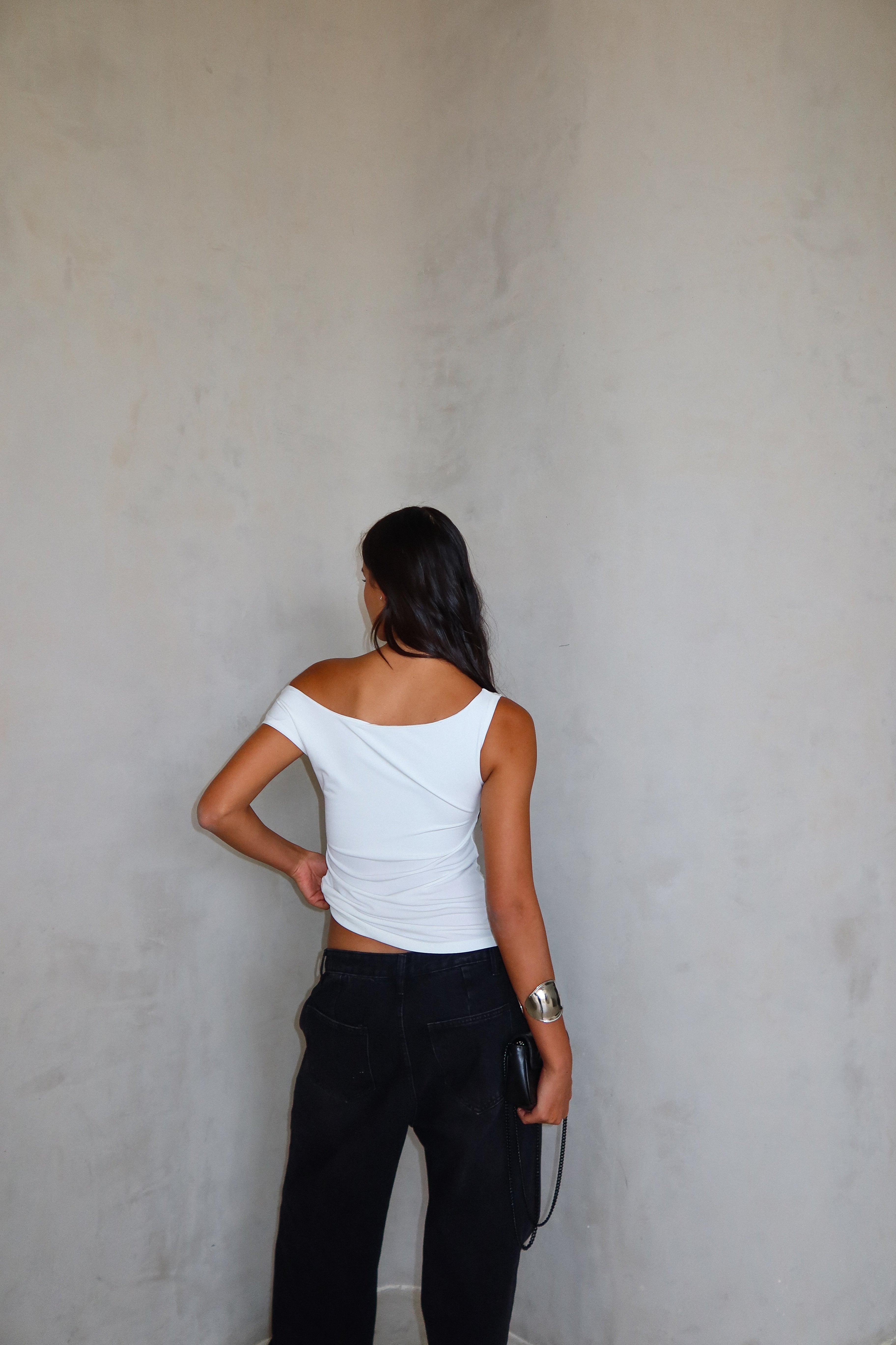 חולצת אנגייל - לבן