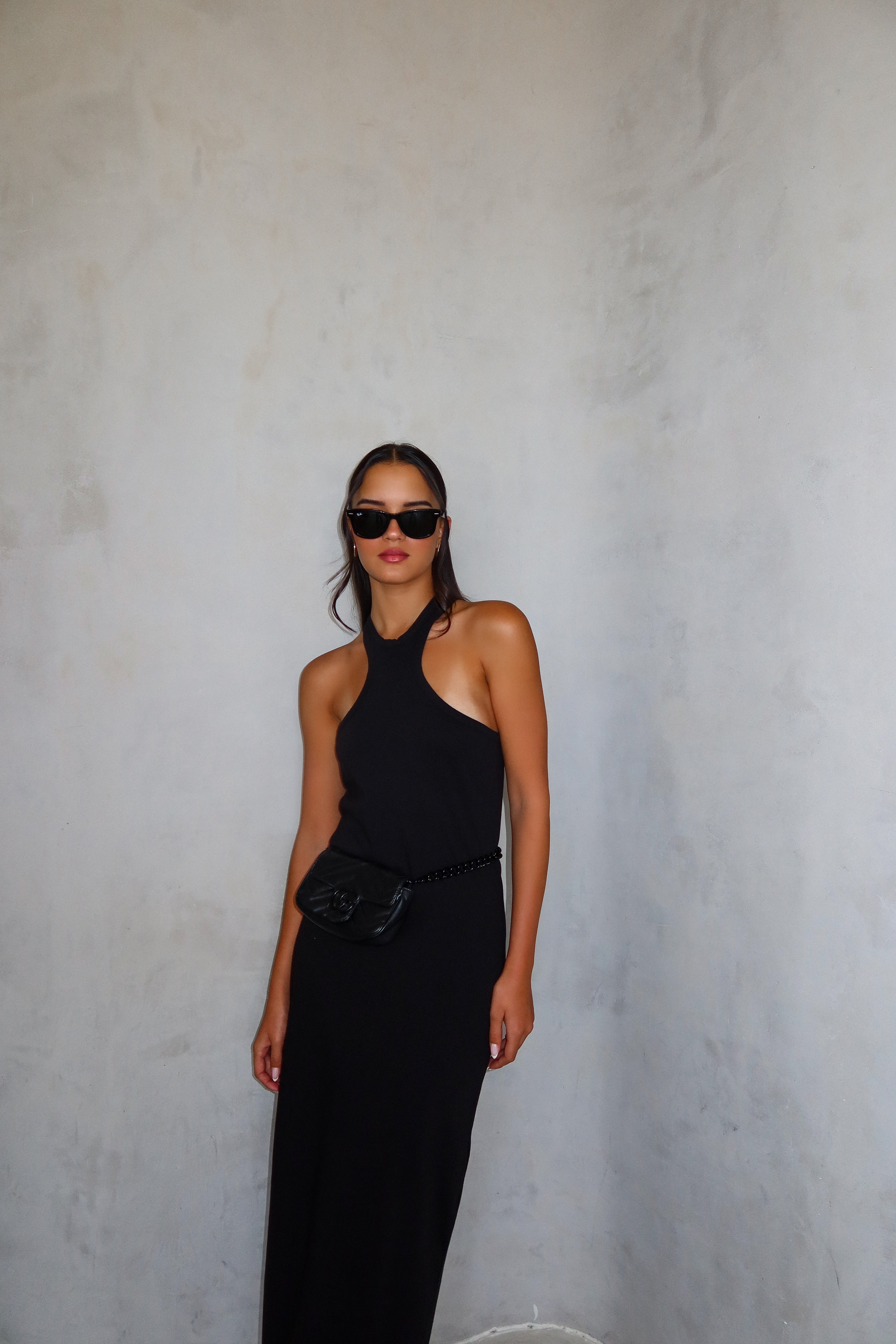 שמלת נינה - שחור