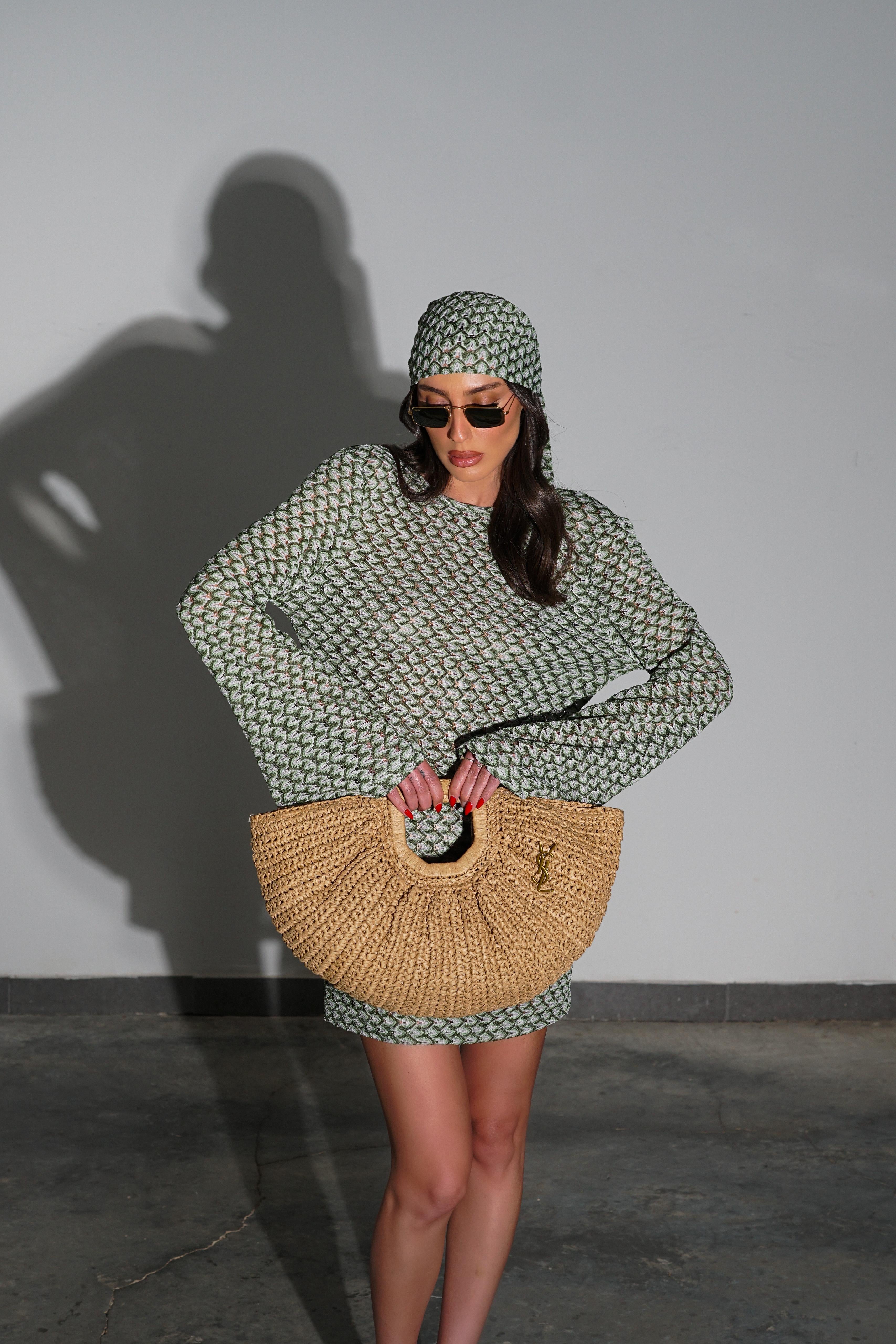 שמלת סנדרין-ירוק