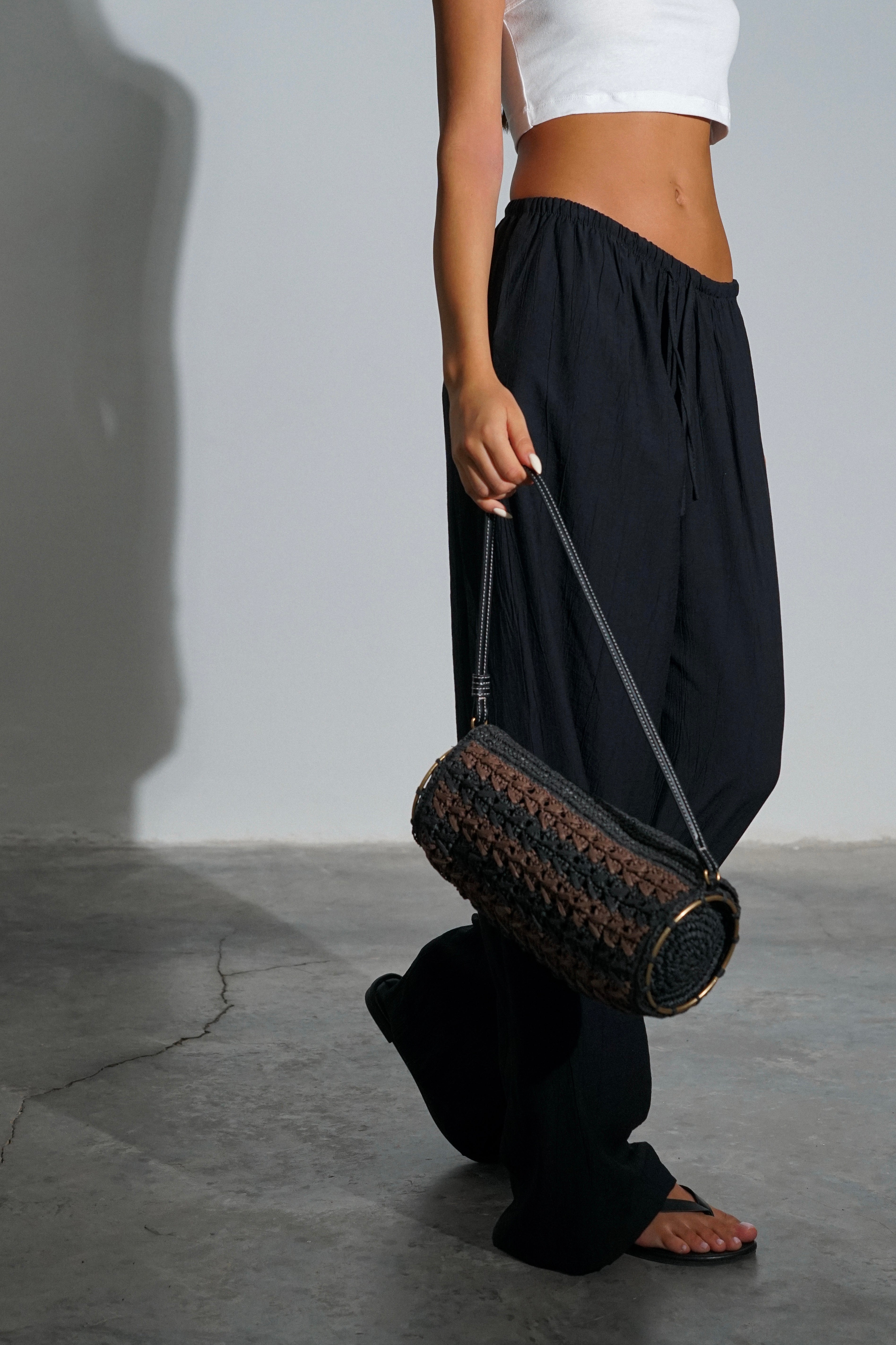 מכנסי אלכסה-שחור