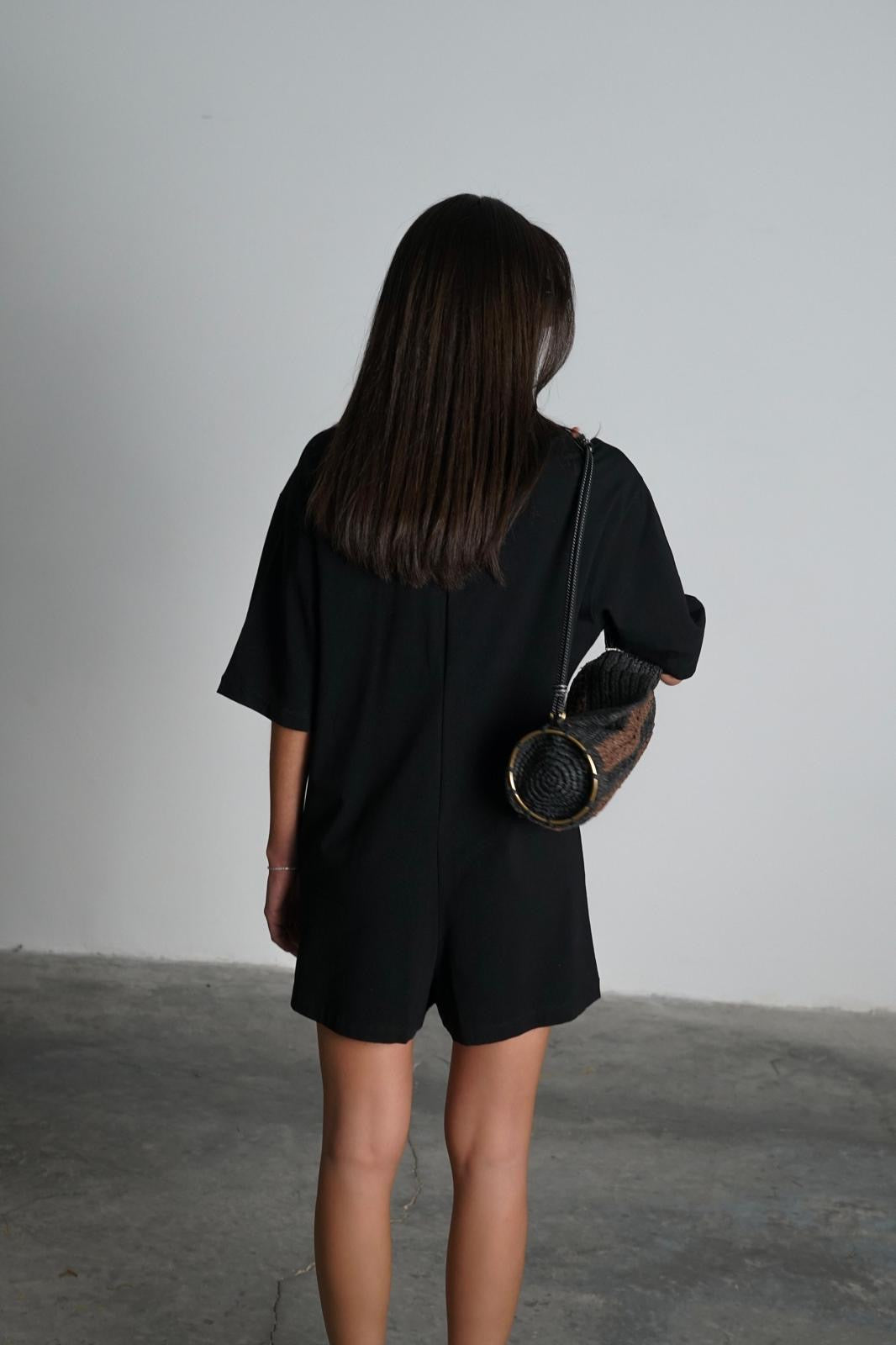 אוברול מוזס-שחור