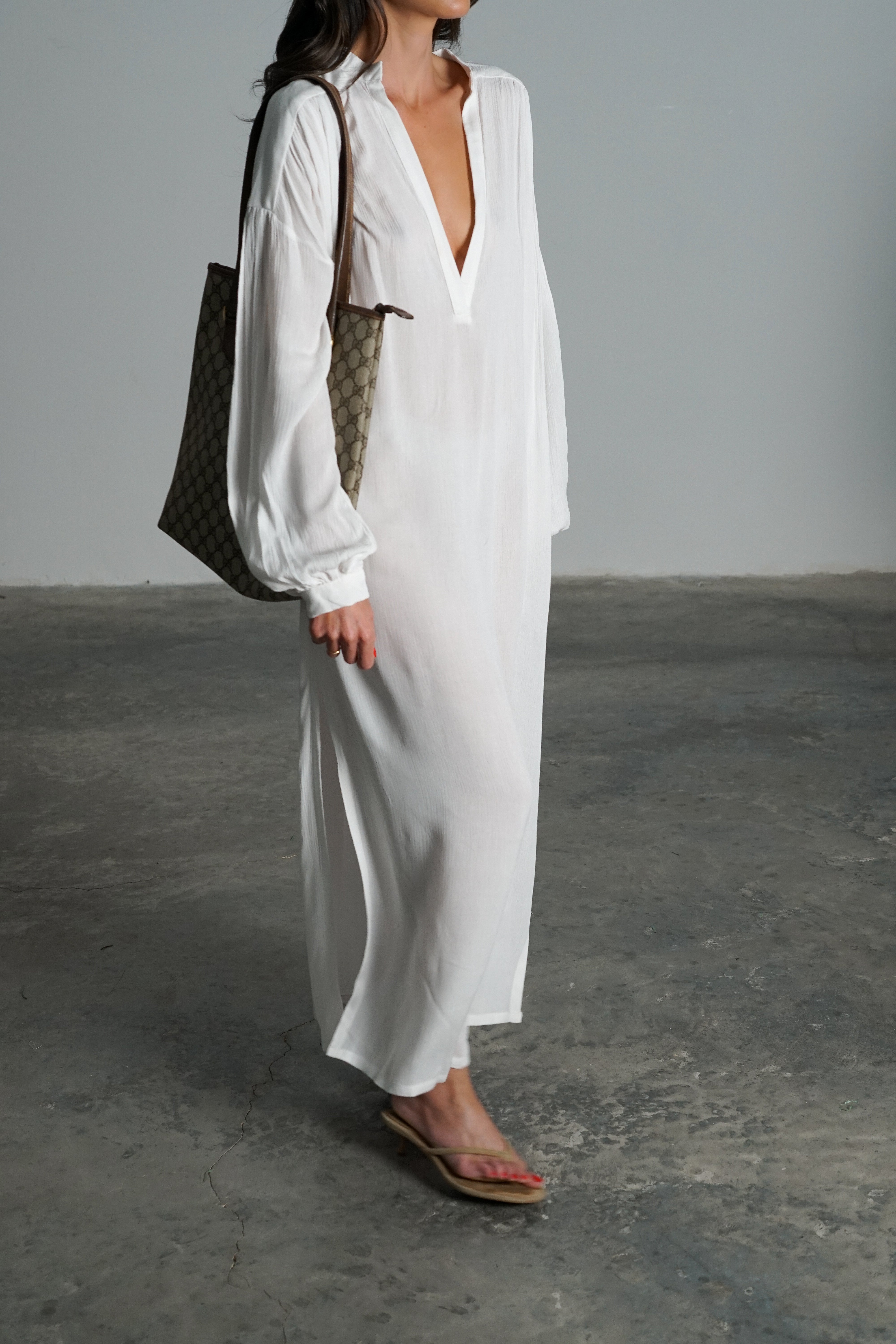 גלביית פררו-לבן