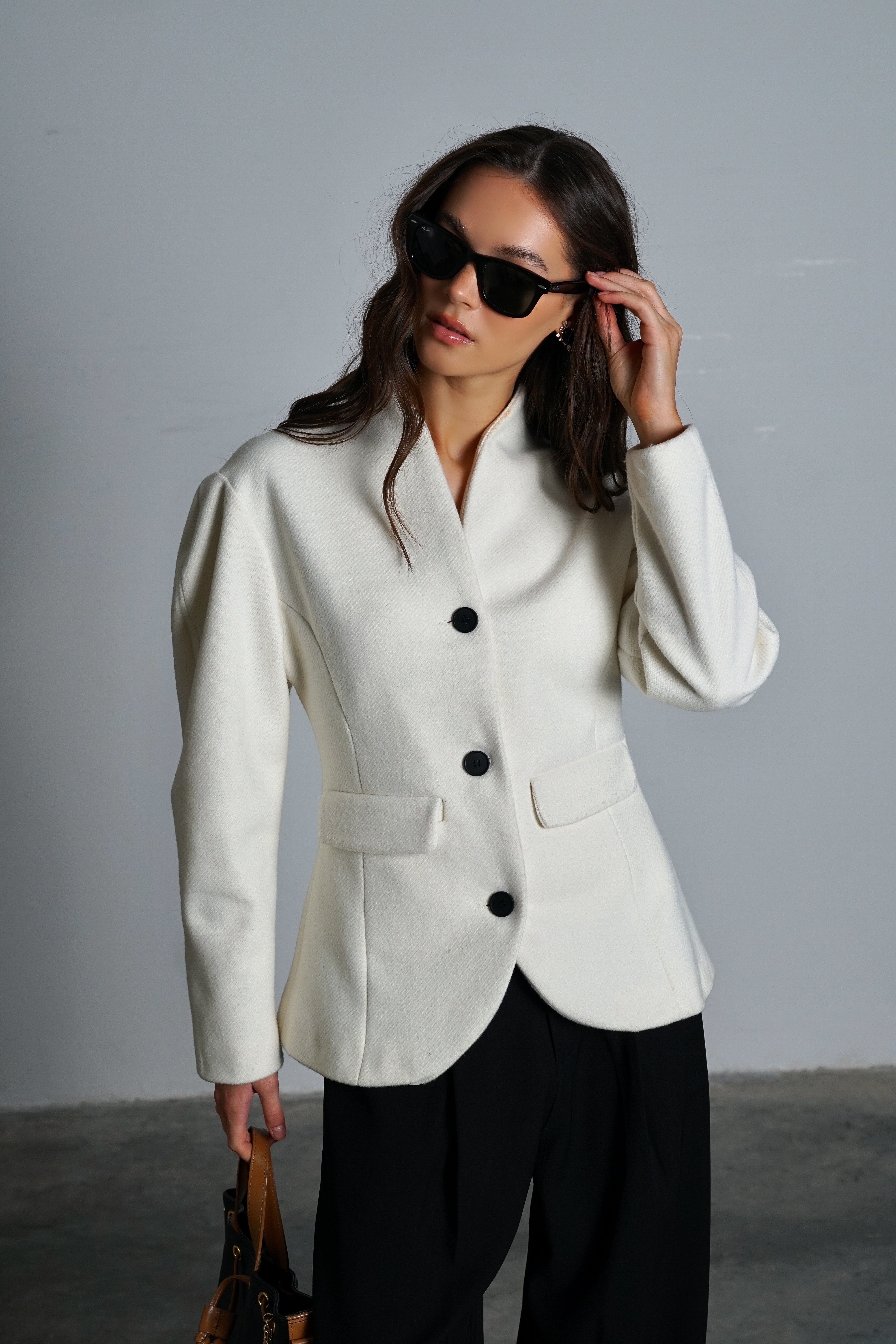 ג'קט מאלסיה-שמנת