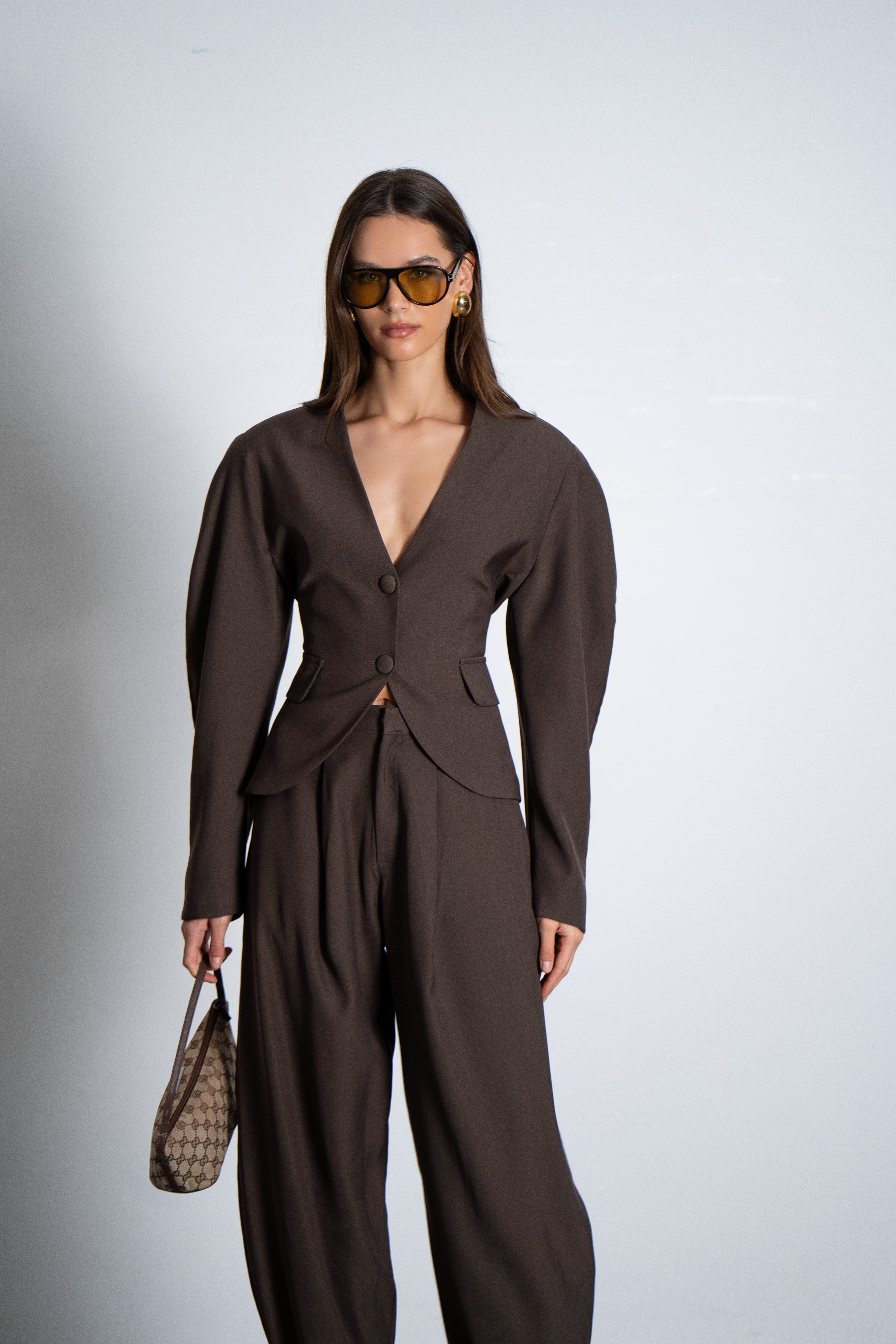 ג'קט אמיליה-חום