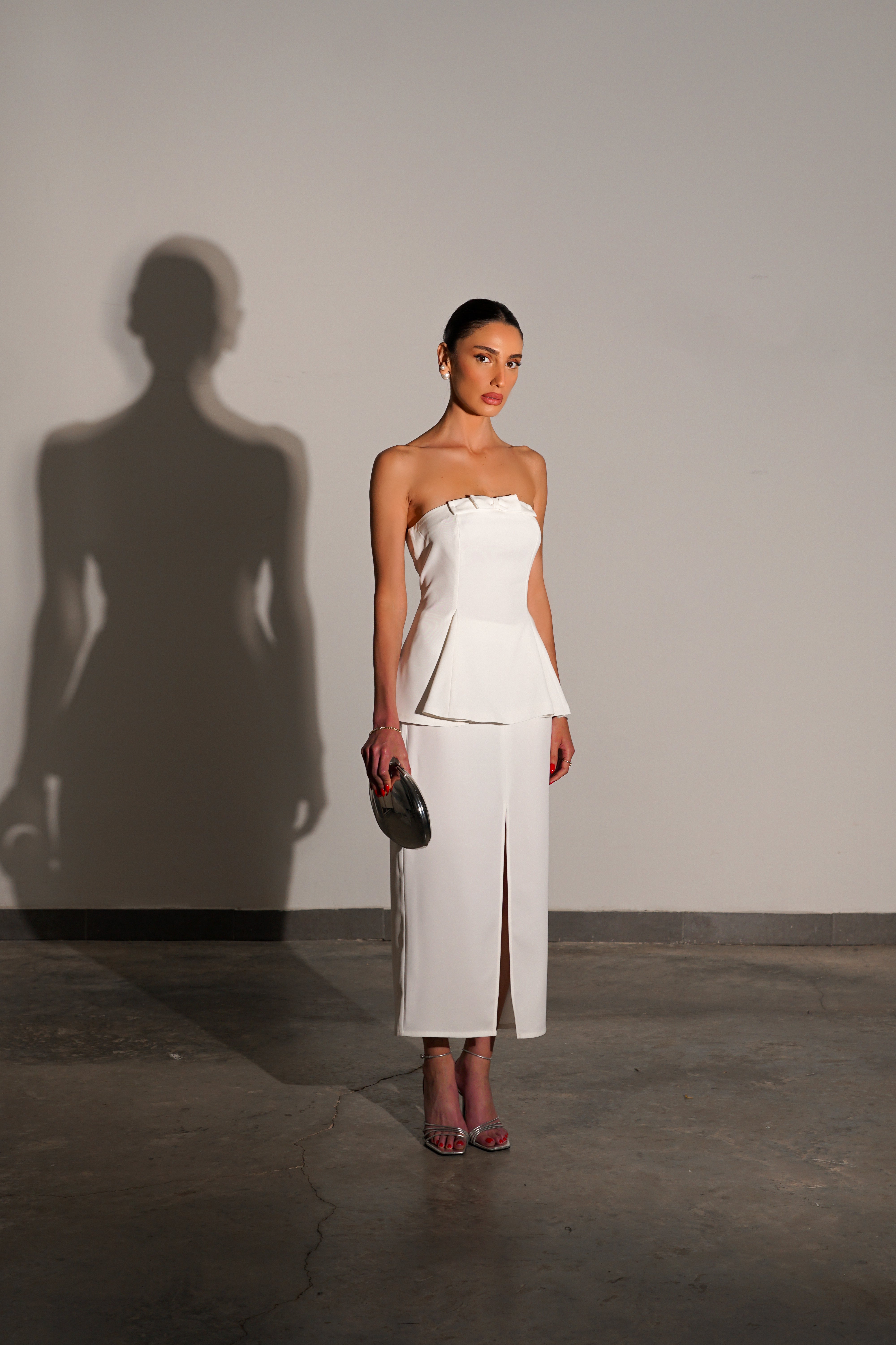 חליפת פנמה-לבן