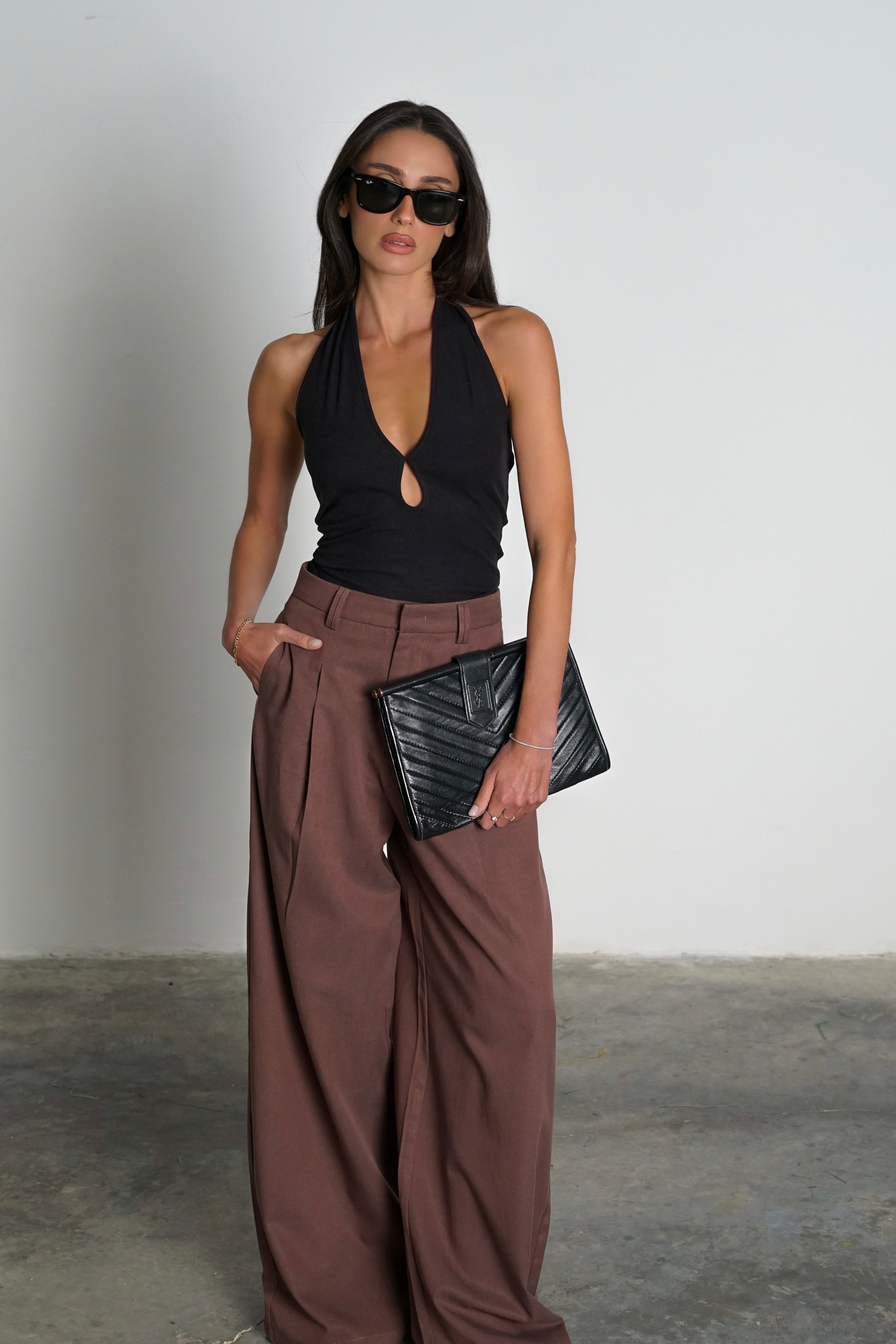 מכנסי רינו-חום