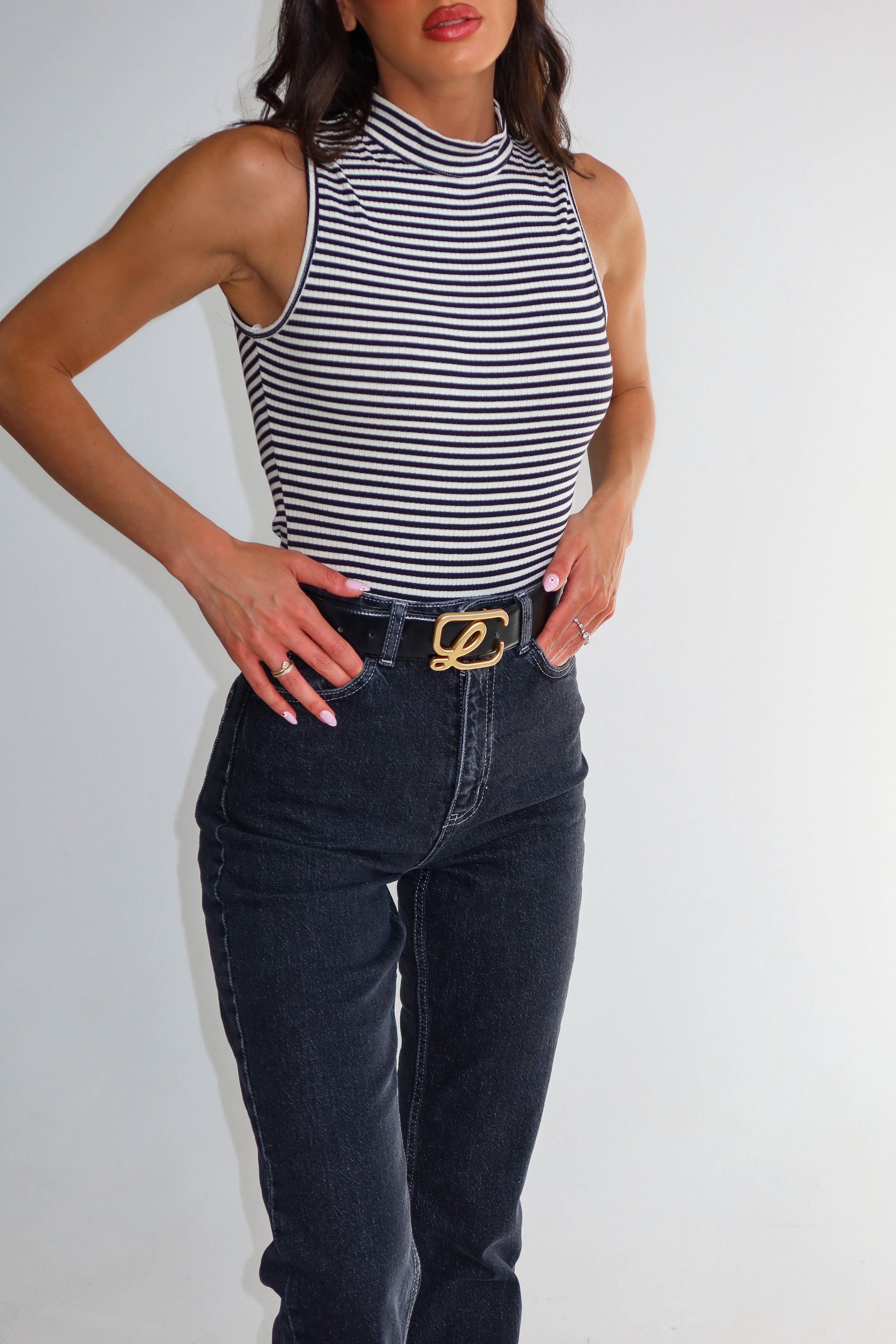 ג׳ינס קלואה-שחור