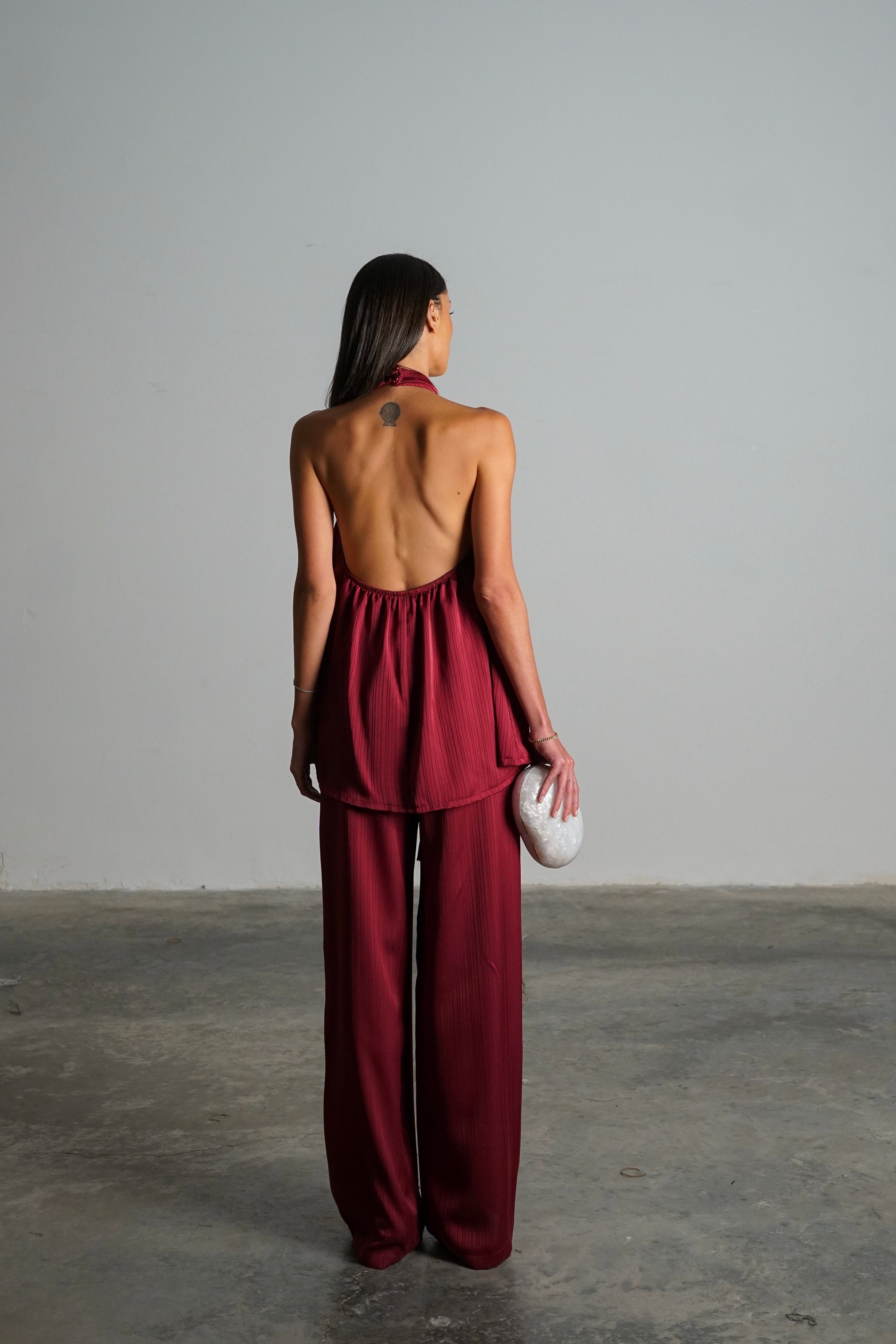 חליפת מקיאטו-בורדו