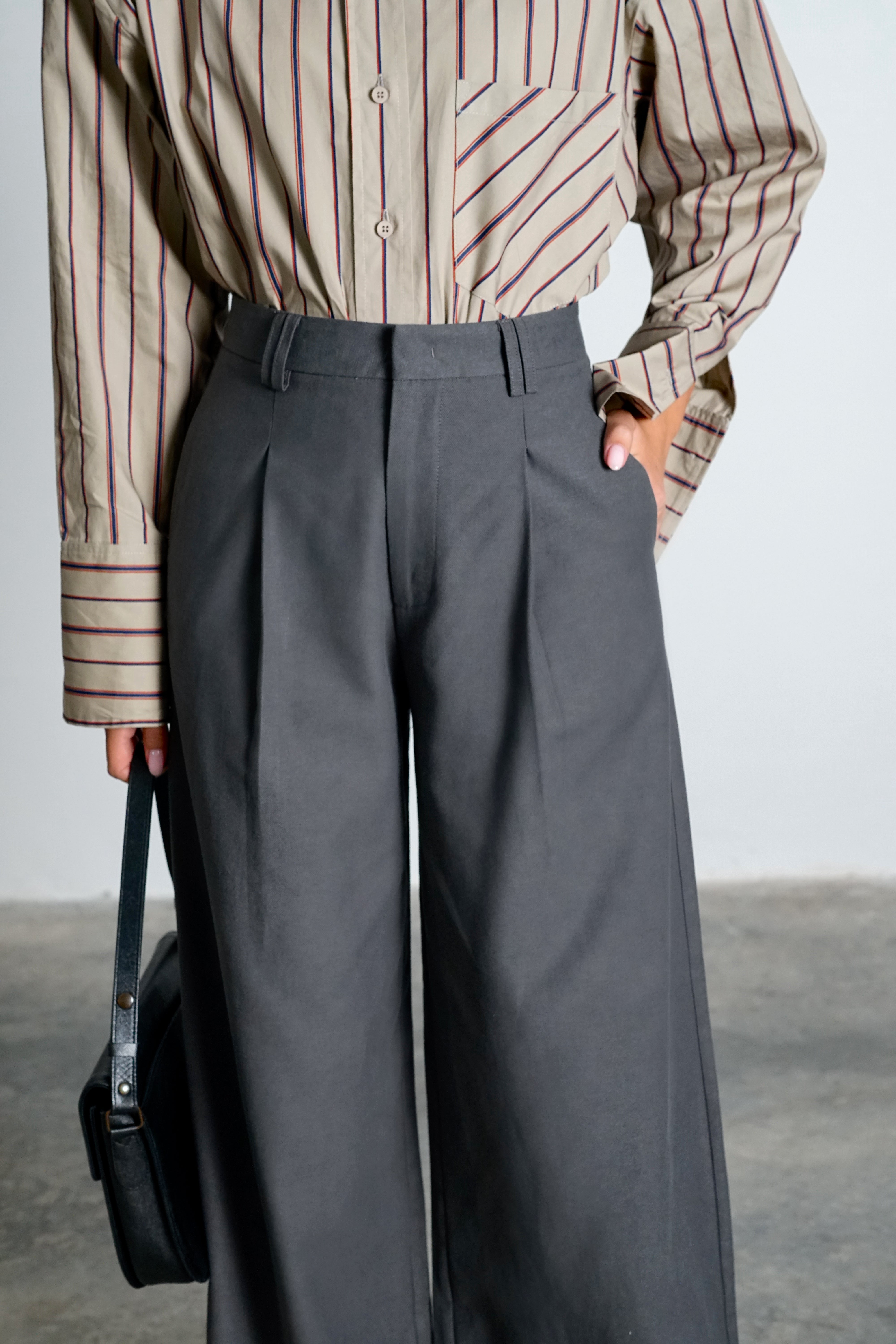 מכנסי רינו-אפור