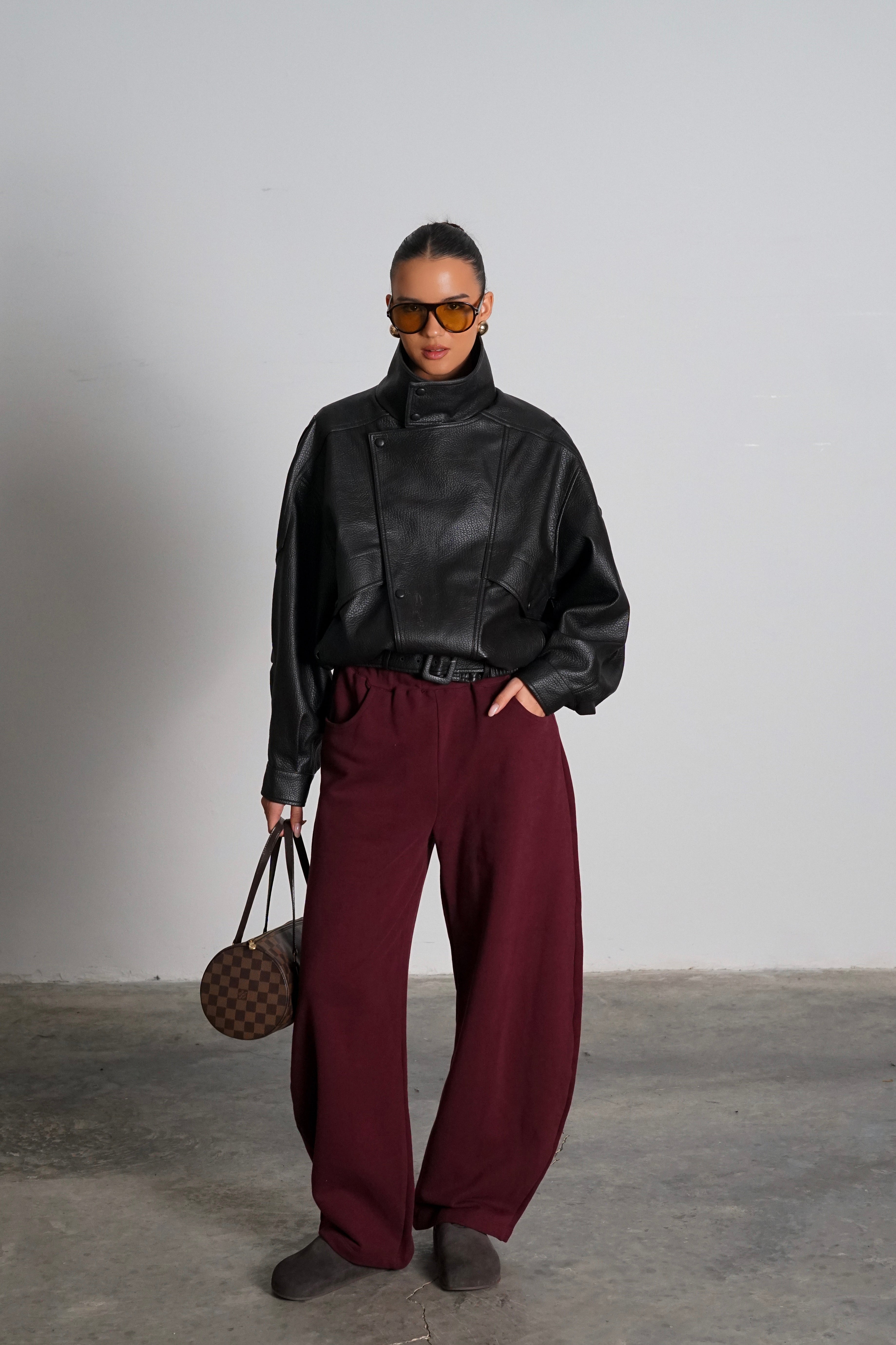 מכנסי סילבו-בורדו