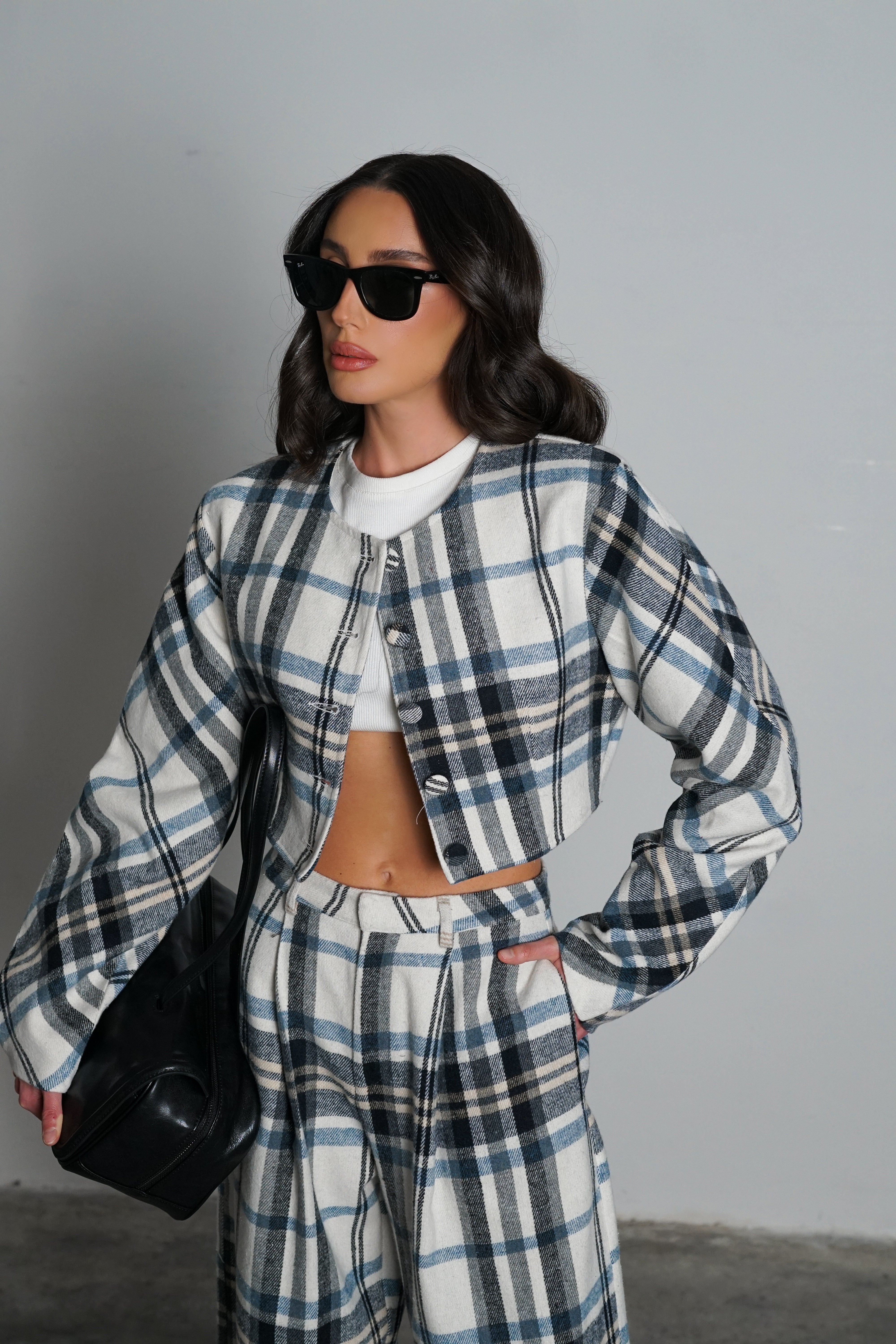 חליפת פטיסר-לבן כחול