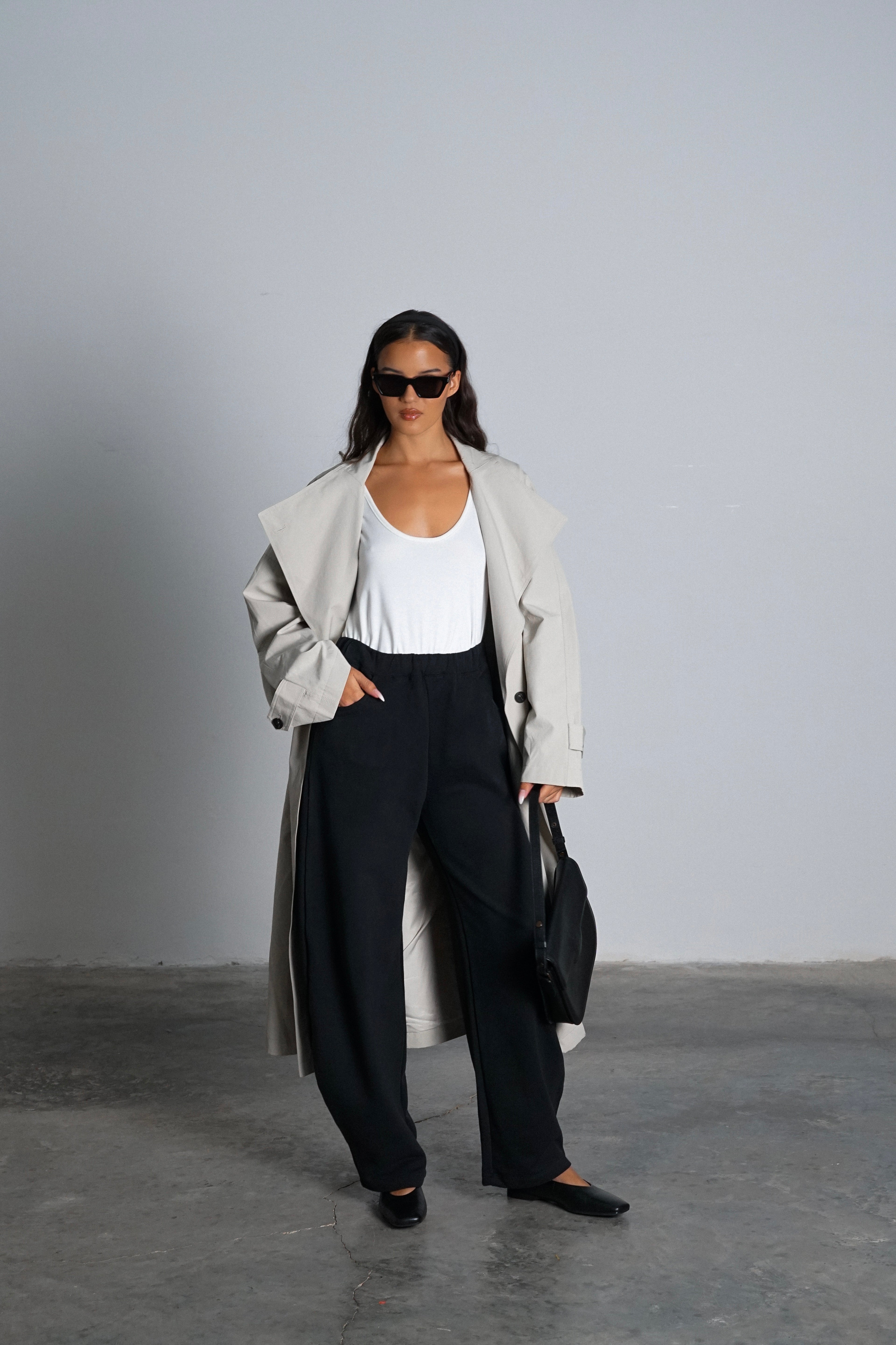 מכנסי סליבו-שחור