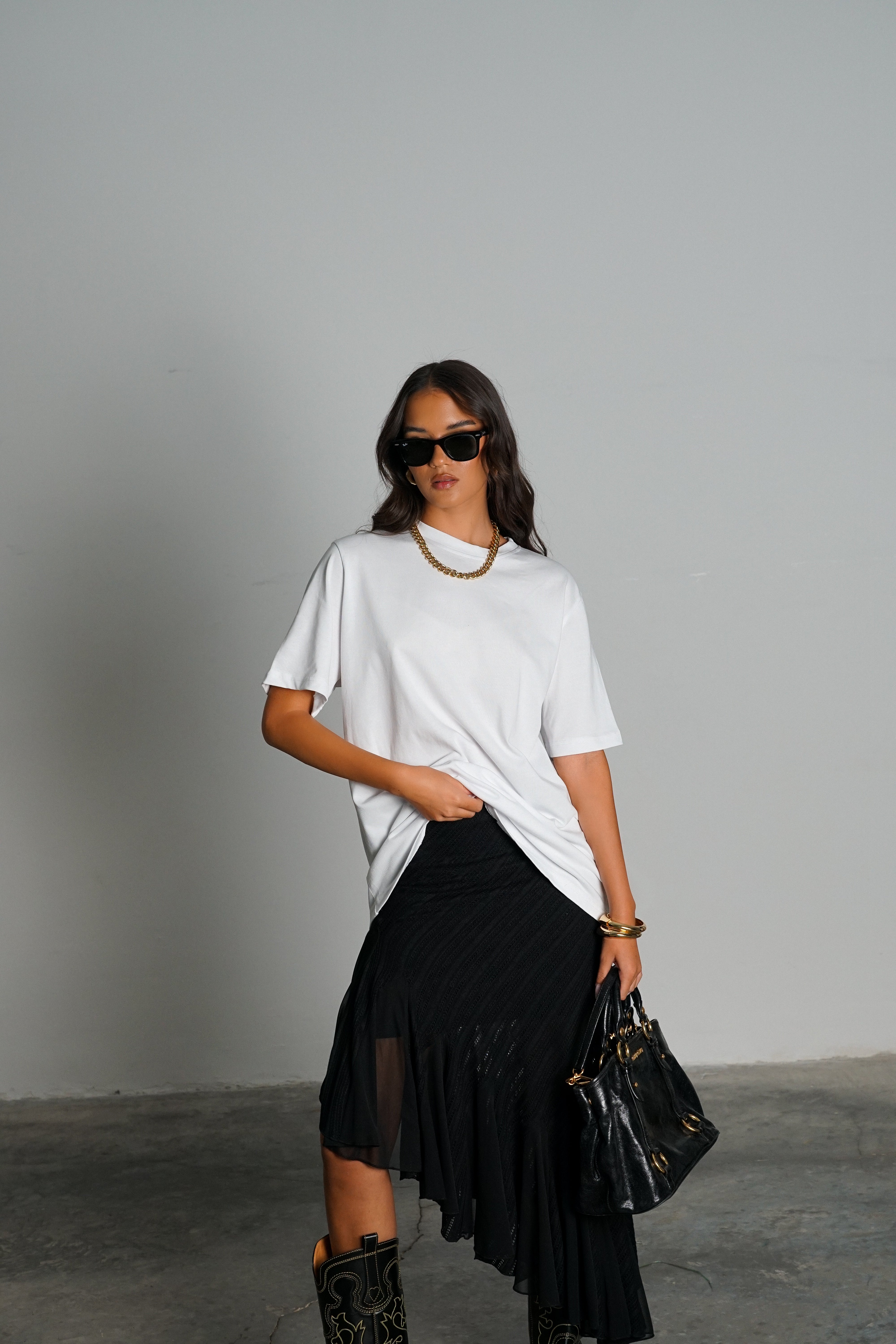 חצאית דנזי-שחור