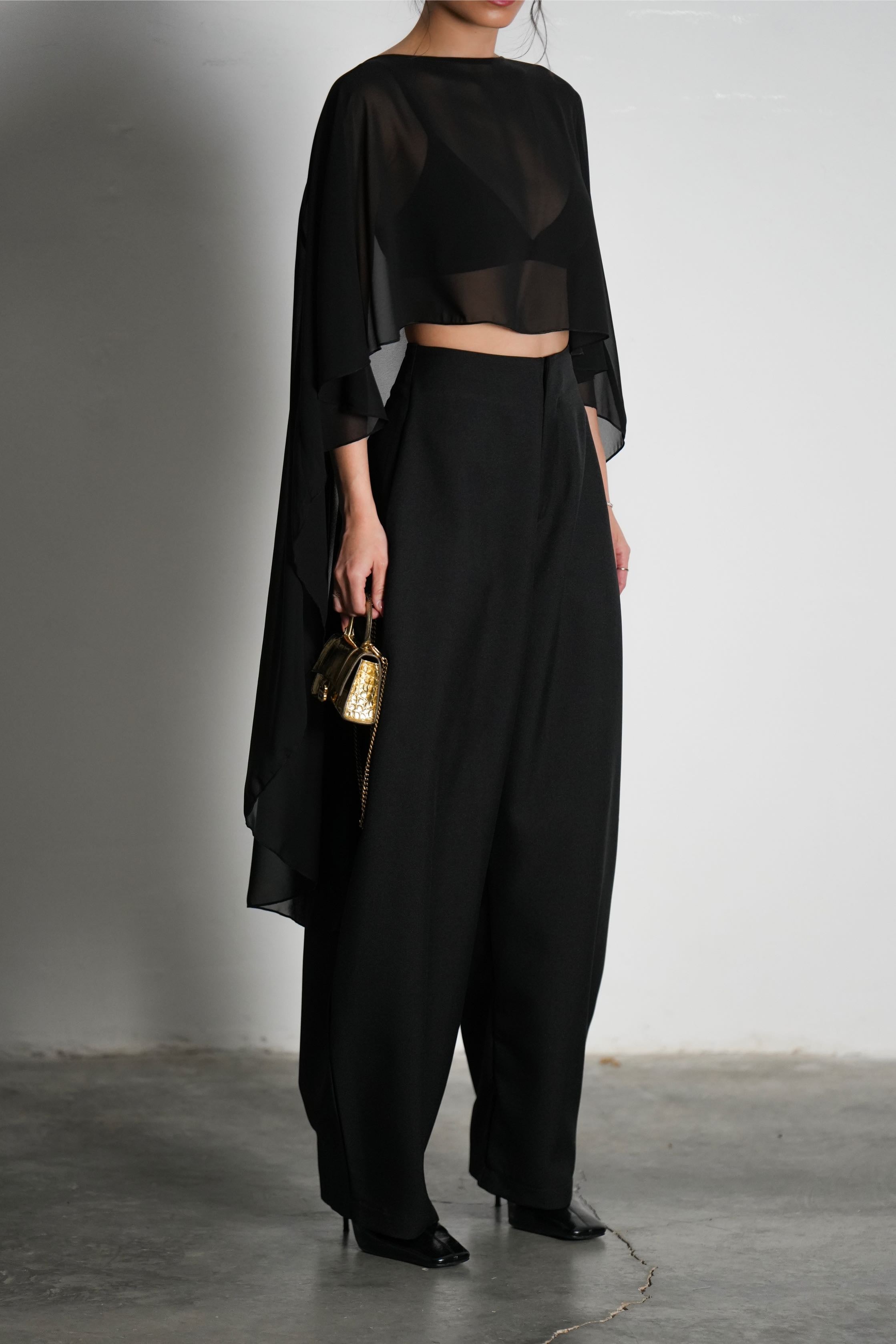 מכנסי דרוברי-שחור