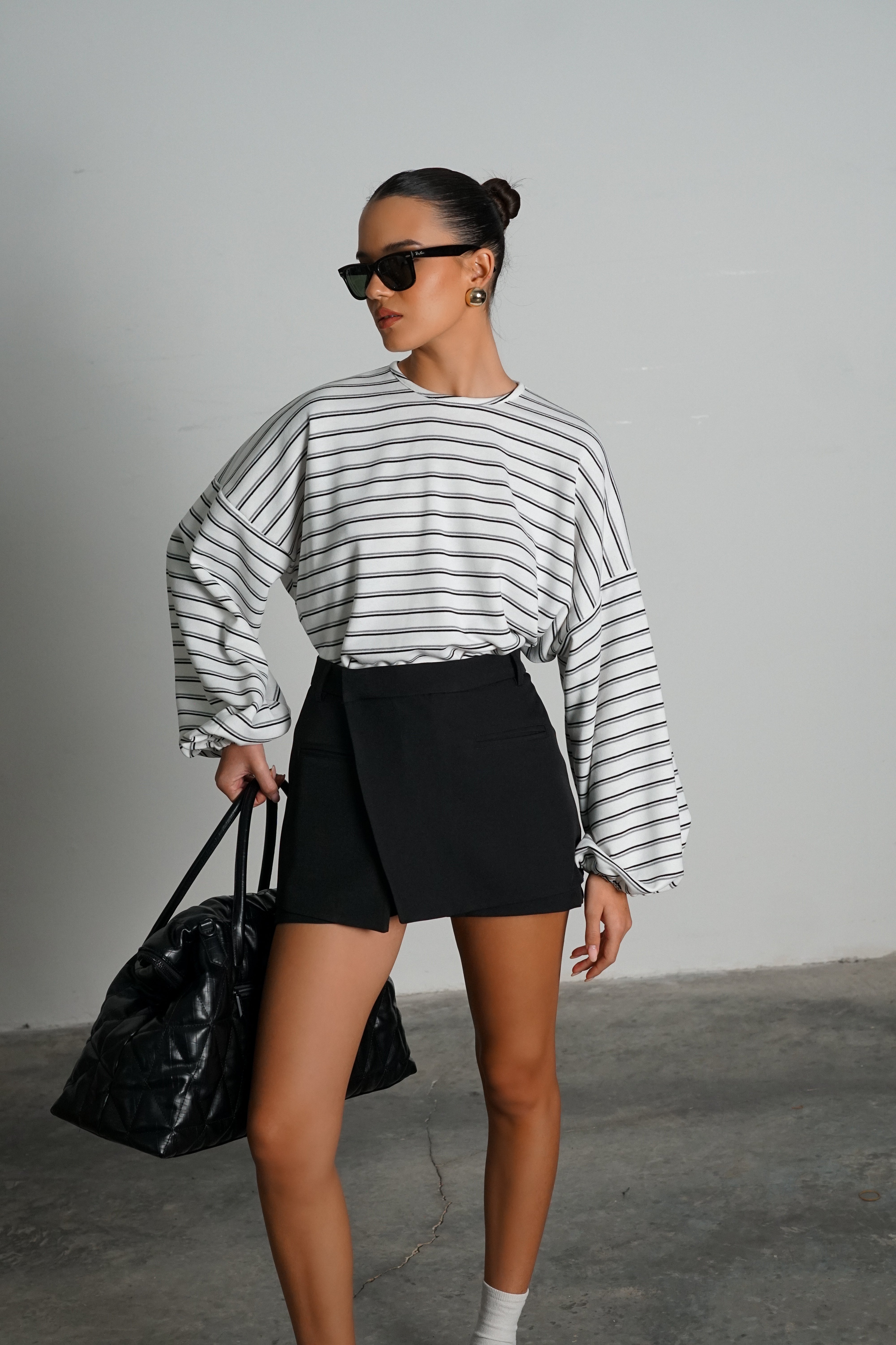 חולצת מייבי-לבן