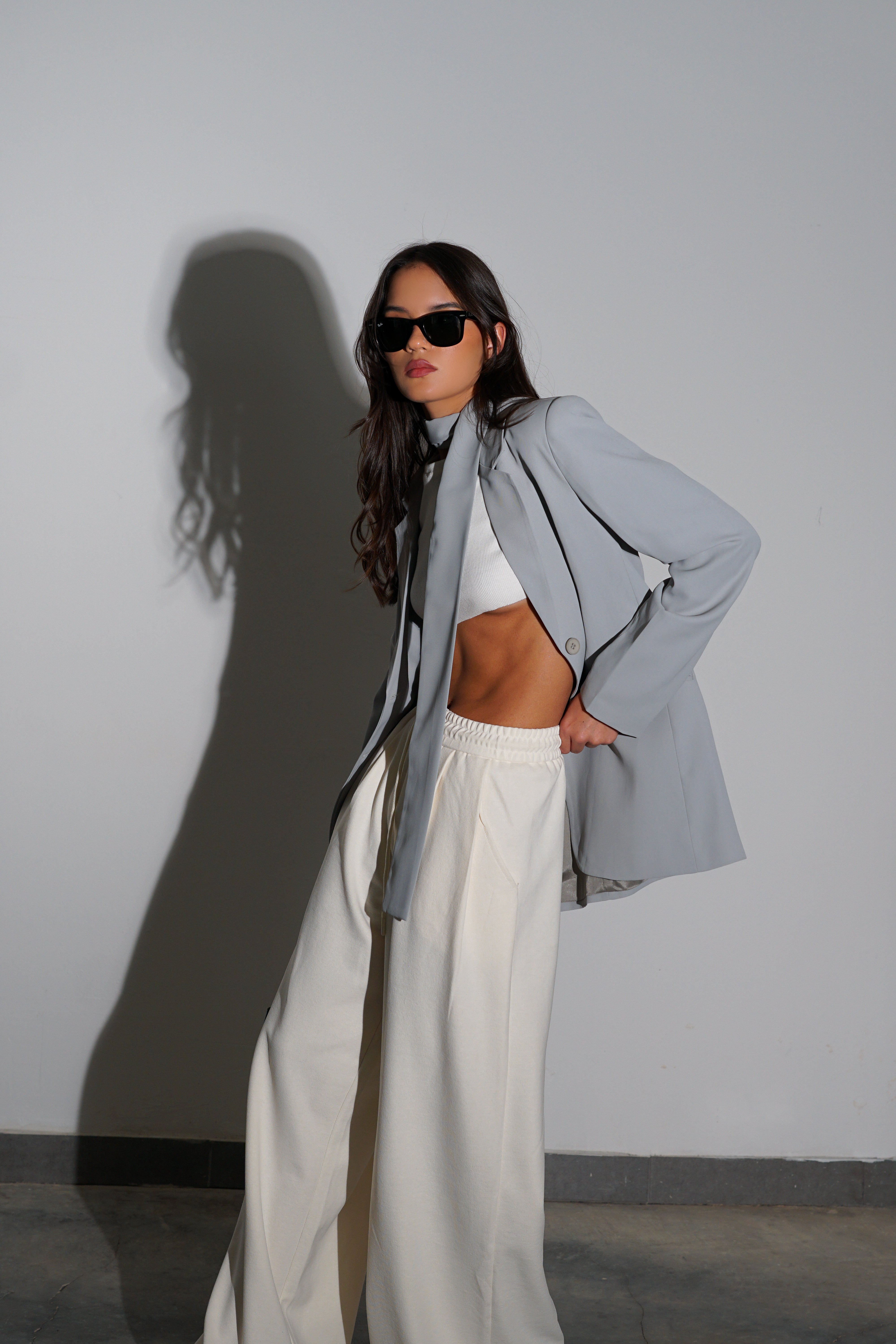 ג'קט לומין-אפור