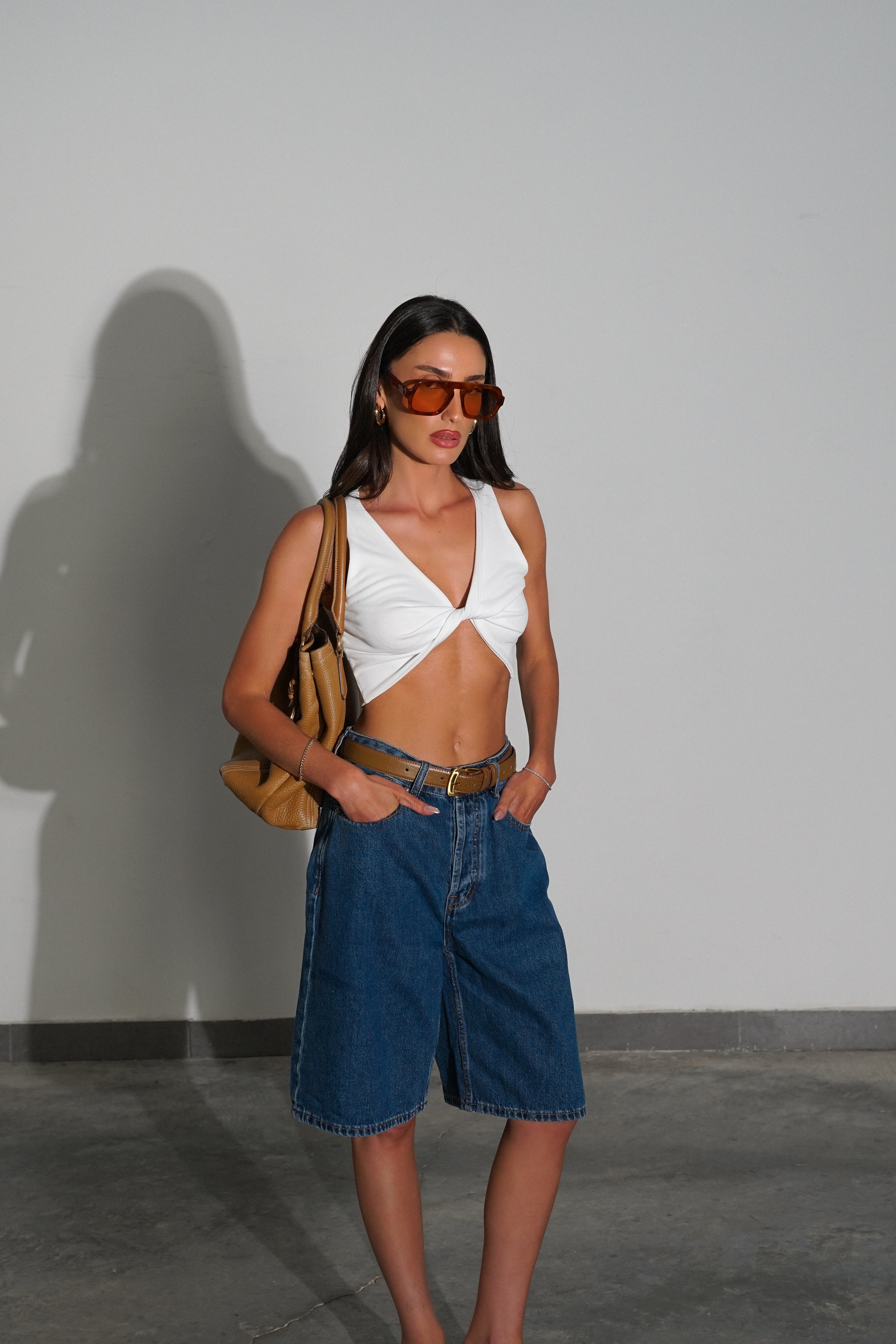 גופיית ג'אגר-לבן