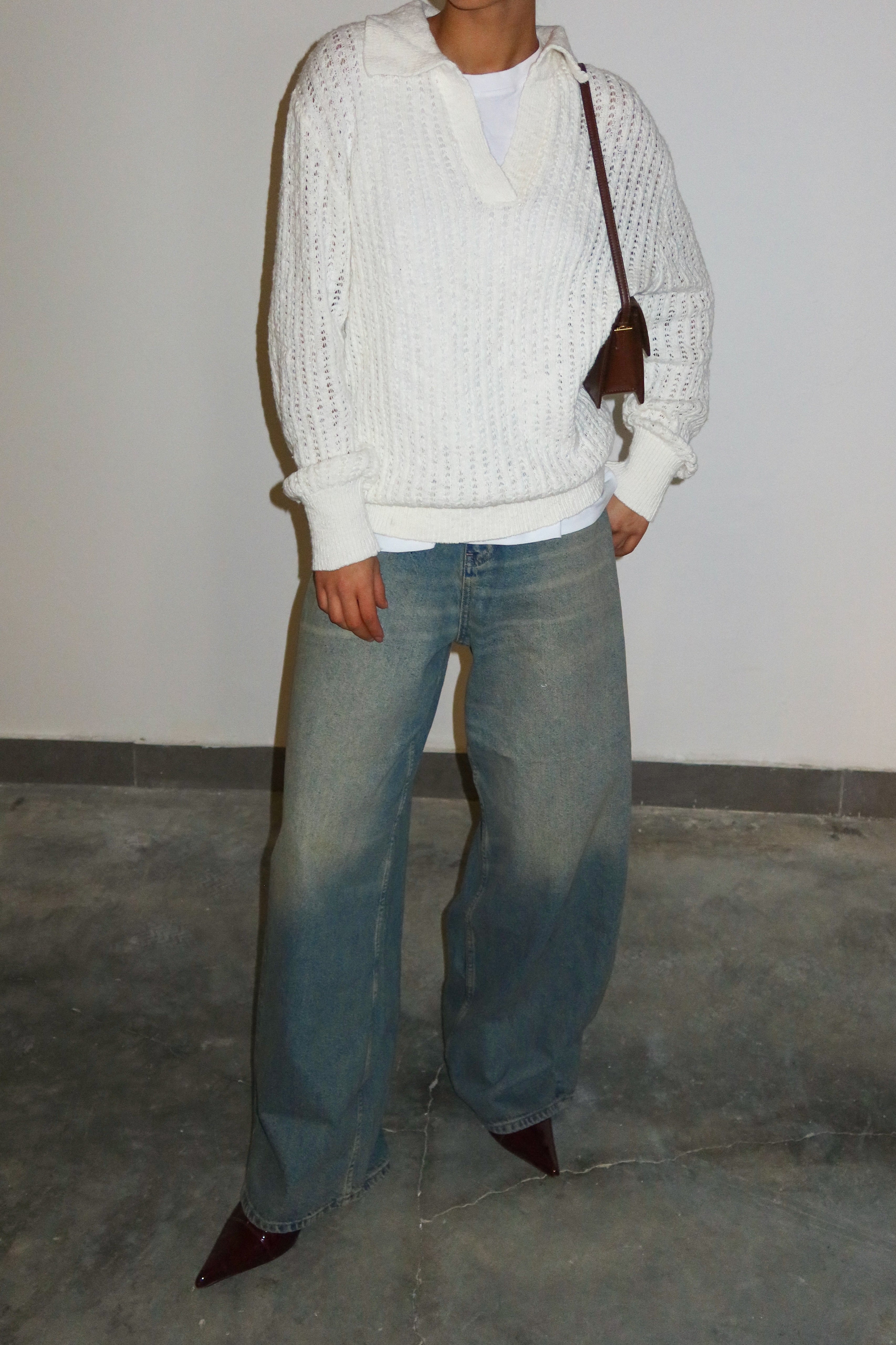 סריג דאניש-לבן