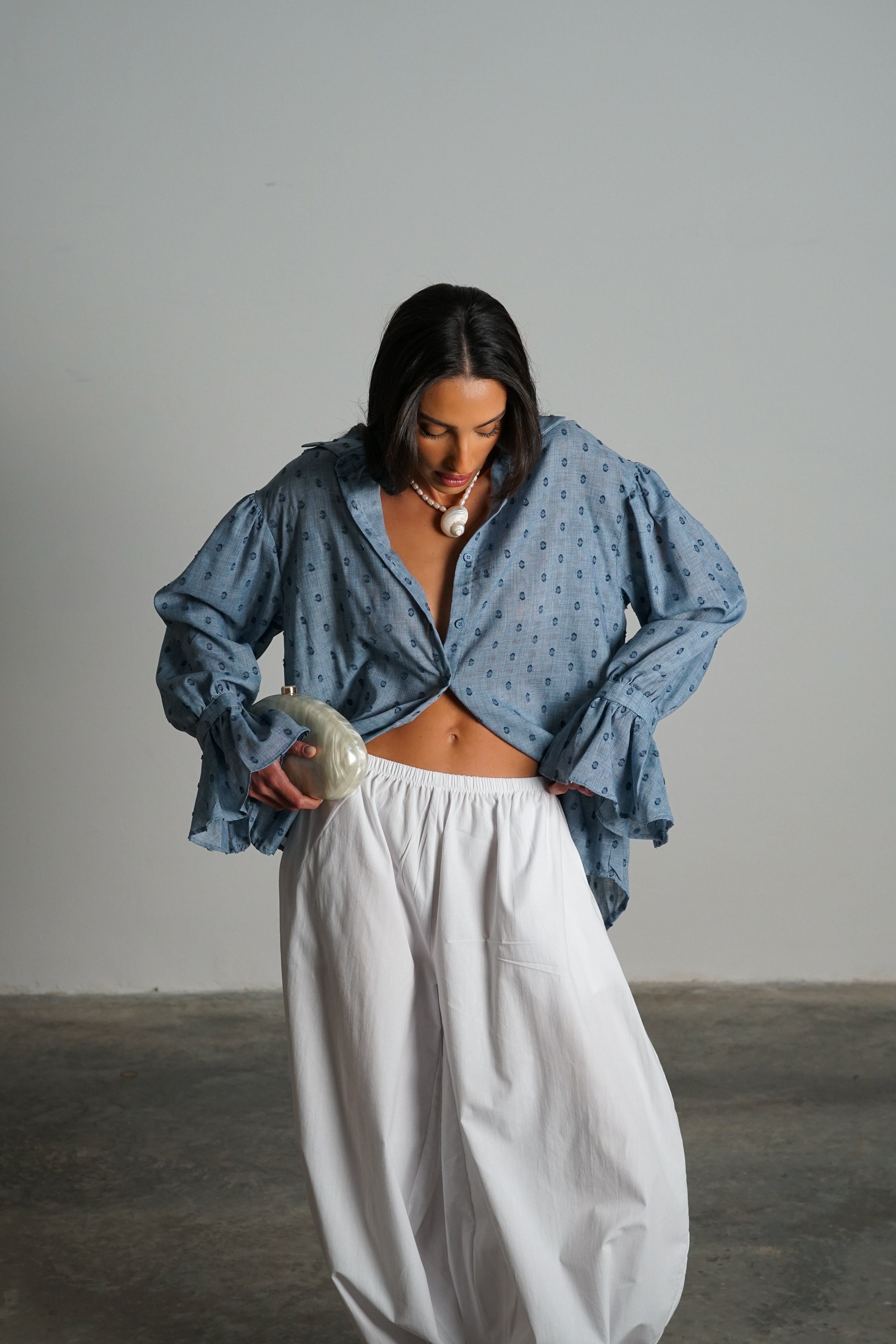 חולצת דונטלה-כחול